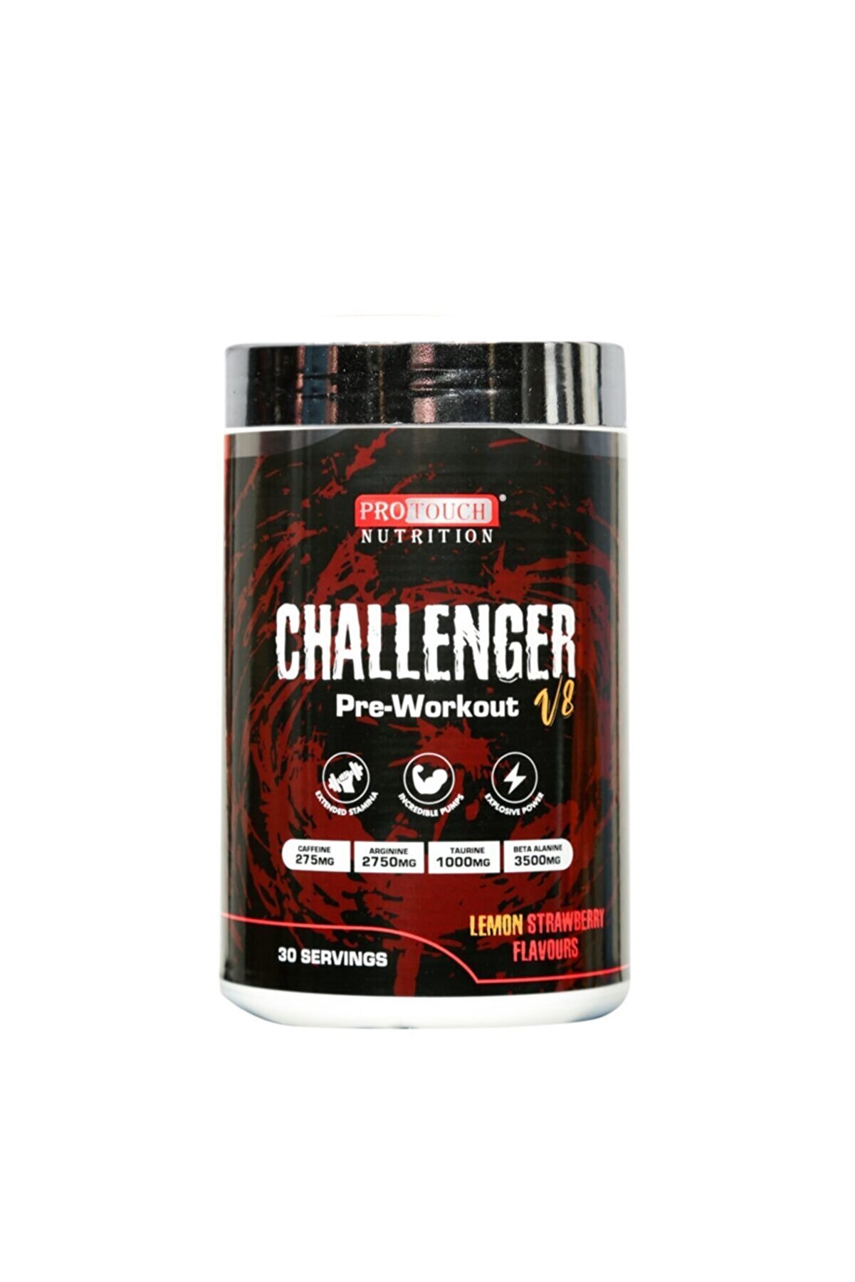 PROTOUCH Nutrition Challenger V8 Pre Work Out 450 gr - Limon & Çilek