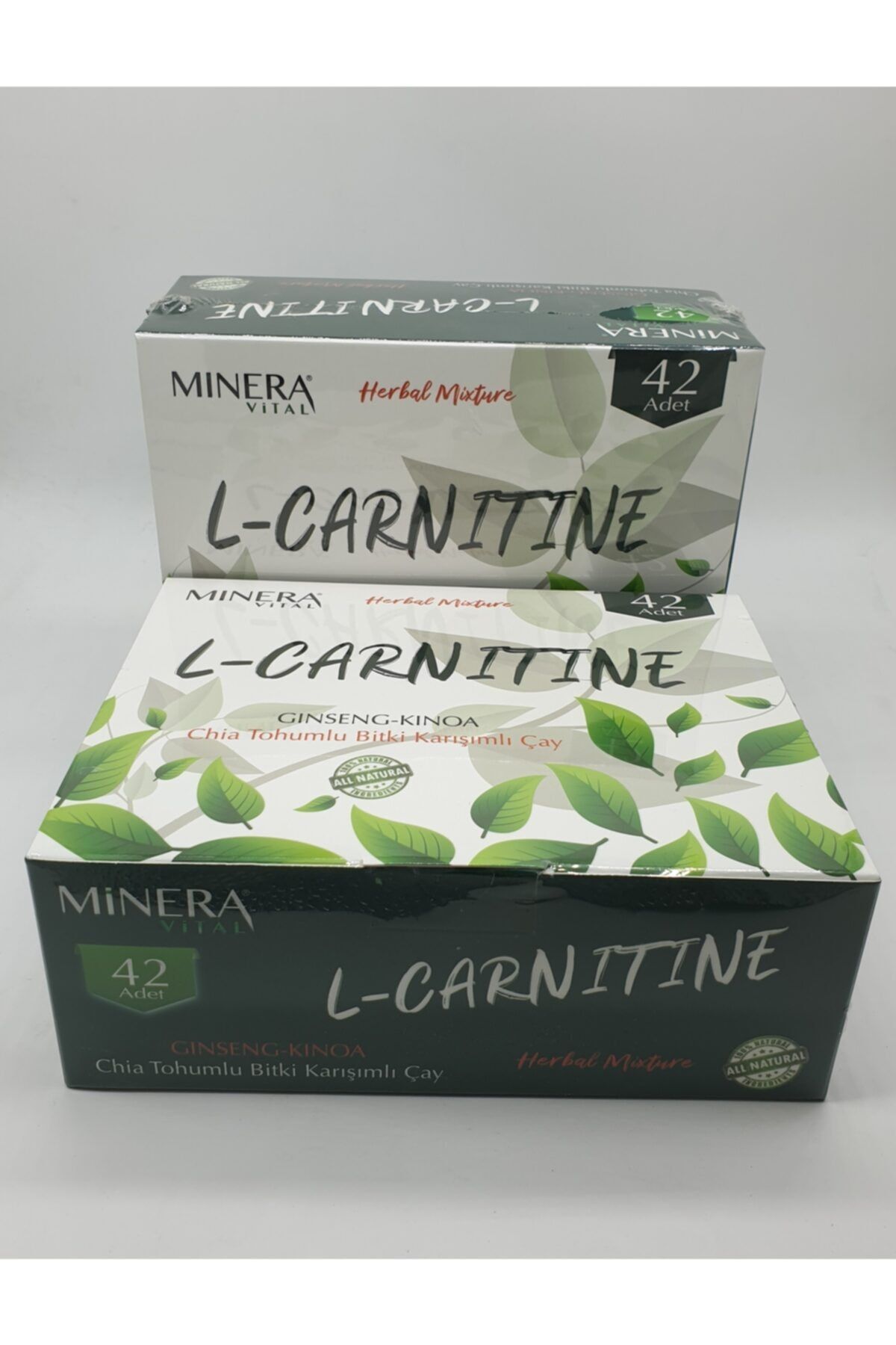 Minera L-carnitine Ginseng Kinoa Bitki Karışım Lı Çay 2 Adet