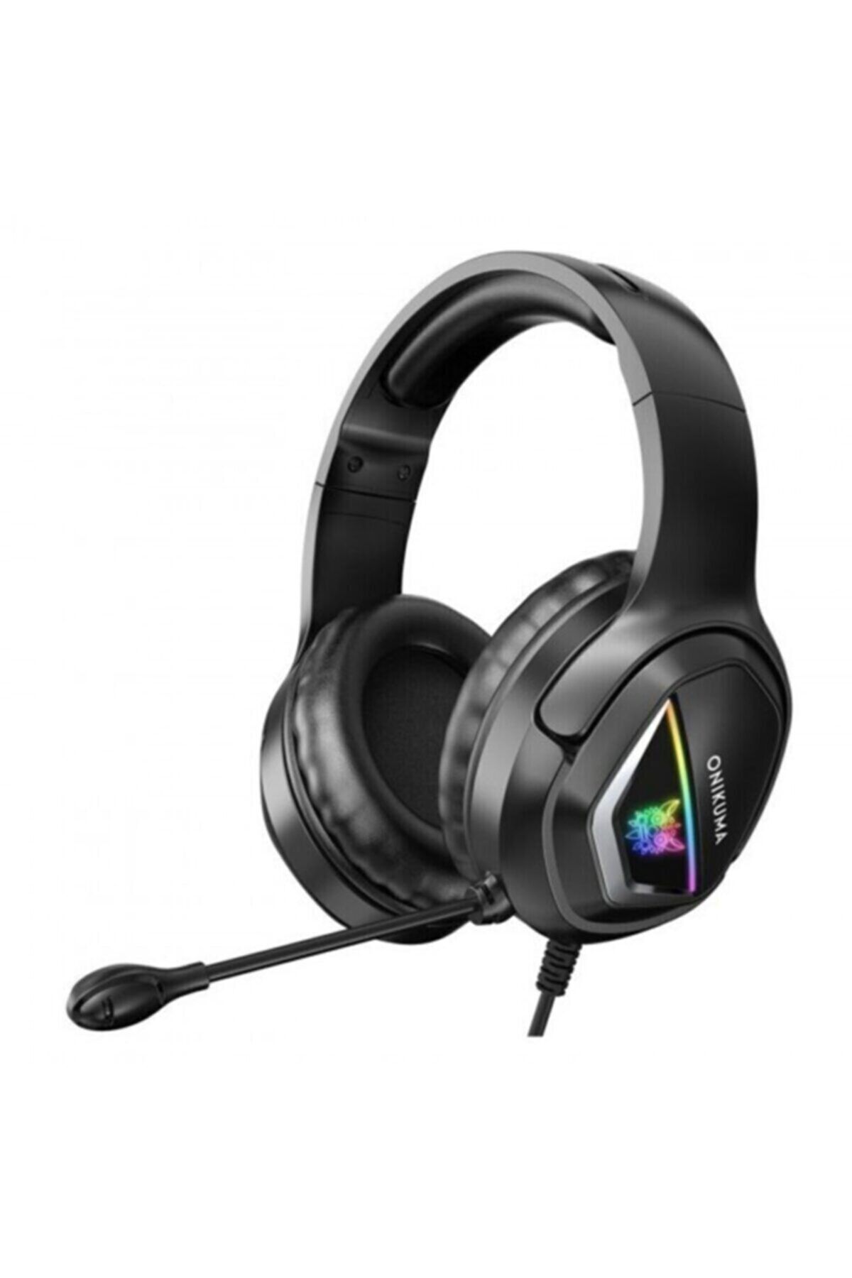 Onikuma Budi X2 Oyun Kulaklığı Casque Pc Oyun Stereo Oyun Mikrofonlu Kulaklıklar Için Led Işıkları Xbox