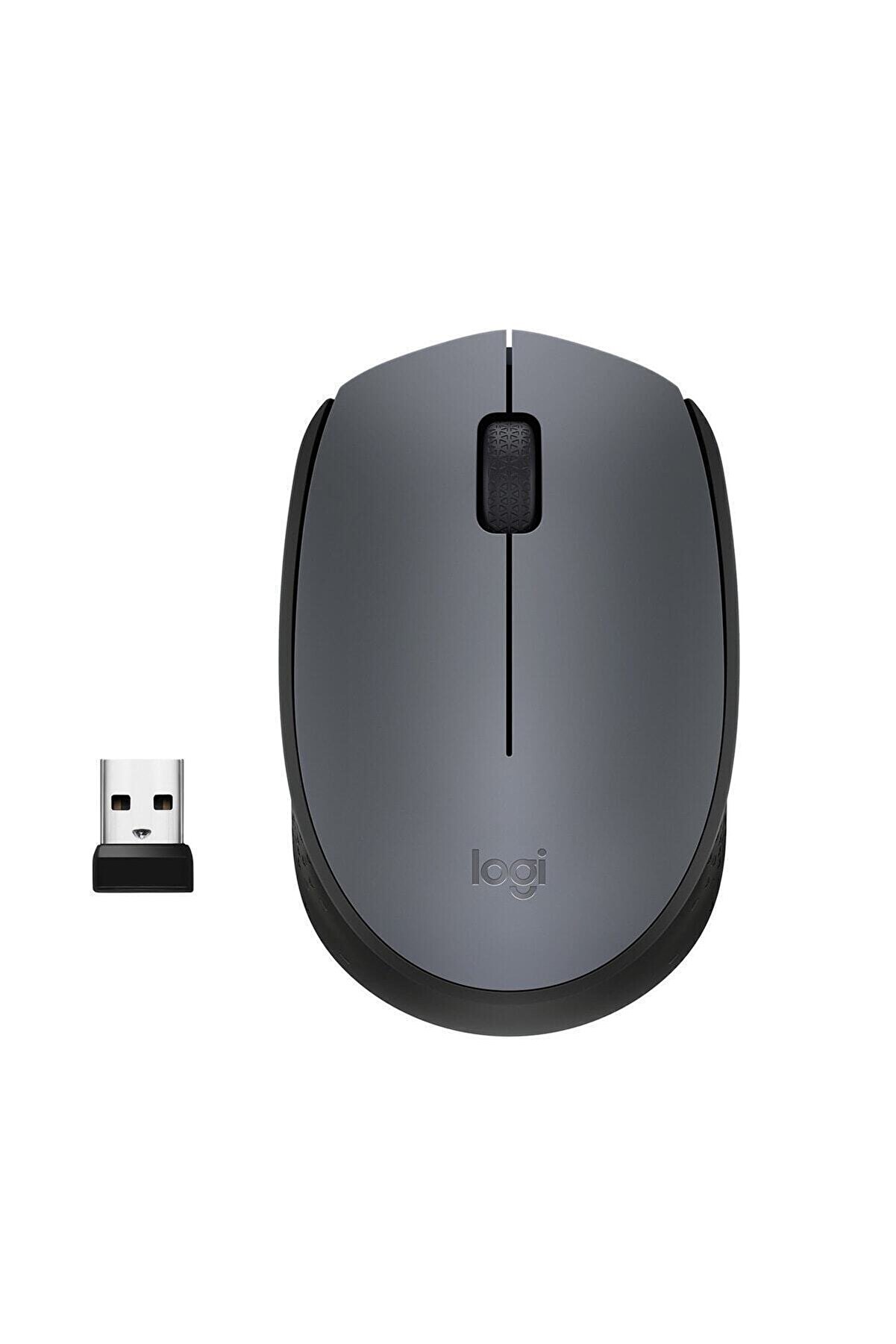 logitech M170 USB Alıcılı Kablosuz Mouse - Gri 910-004642