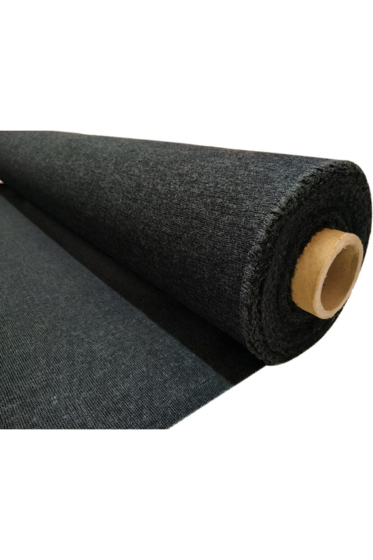Kezban Tekstil Tek Tarafı Yapışkanlı Bez Tela Siyah Yapışkan 1 Metre 95 Cm * 100 Cm