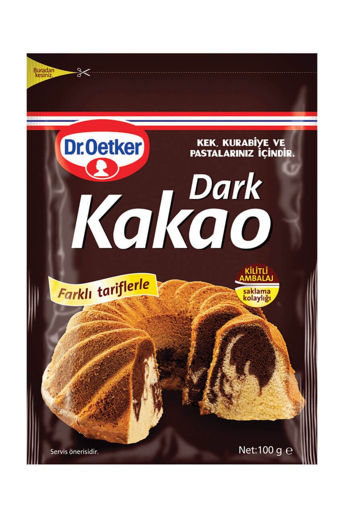 Dr. Oetker Dr.oetker Dark Kakao 100 gr