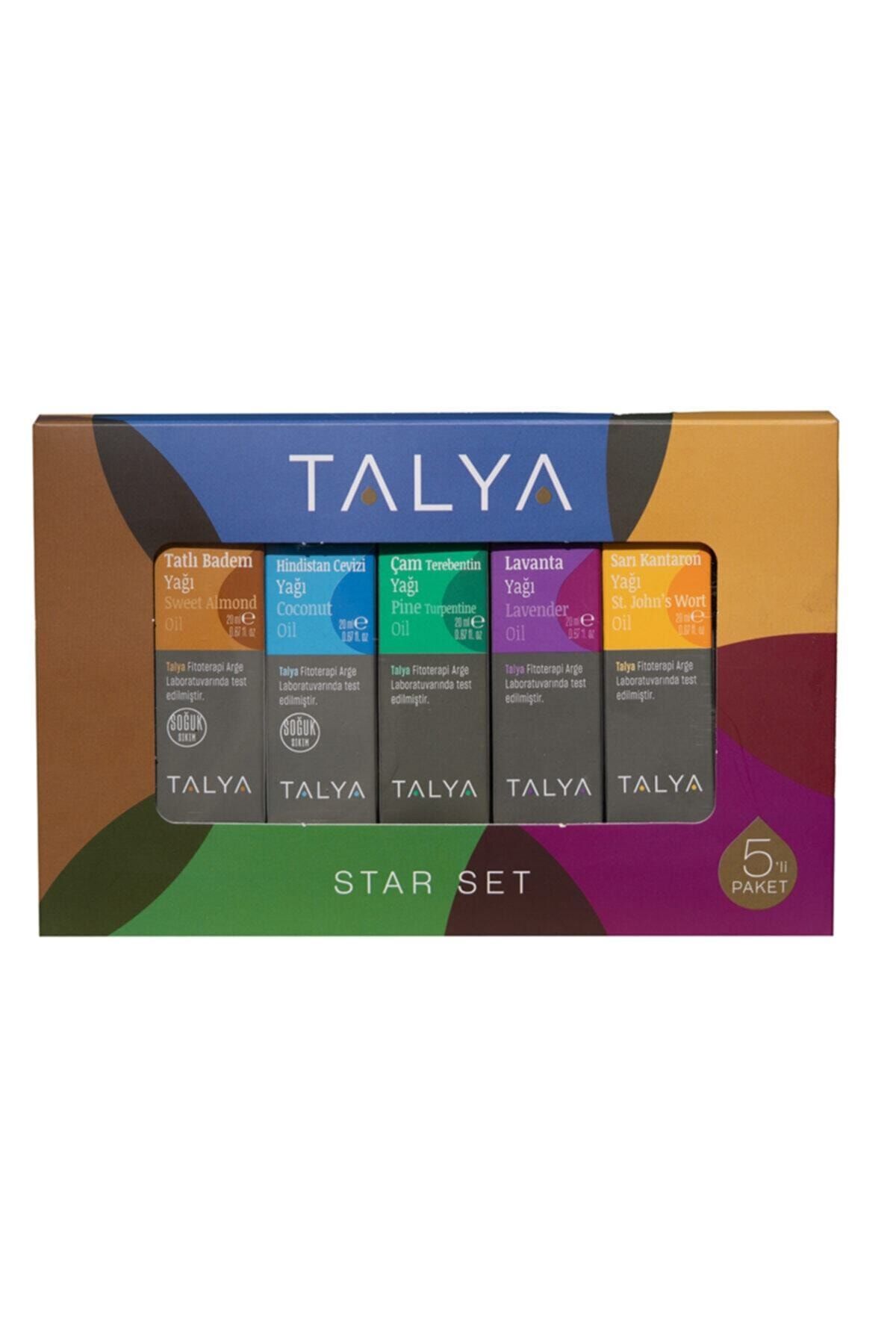 Talya Star Set (tatlı Badem - Hindistan Cevizi - Çam Terebentin - Lavanta - Sarı Kantaron)