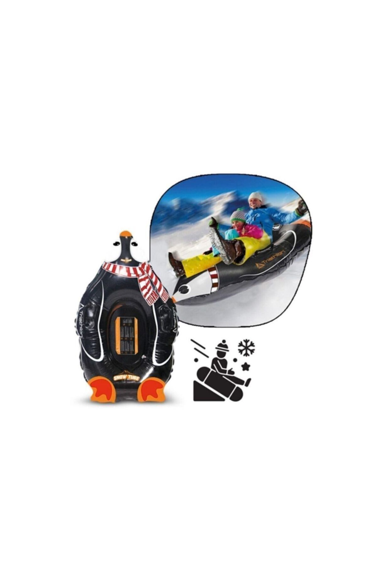 Genel Markalar Penguen Şişme Kar Kızağı Kayak Botu