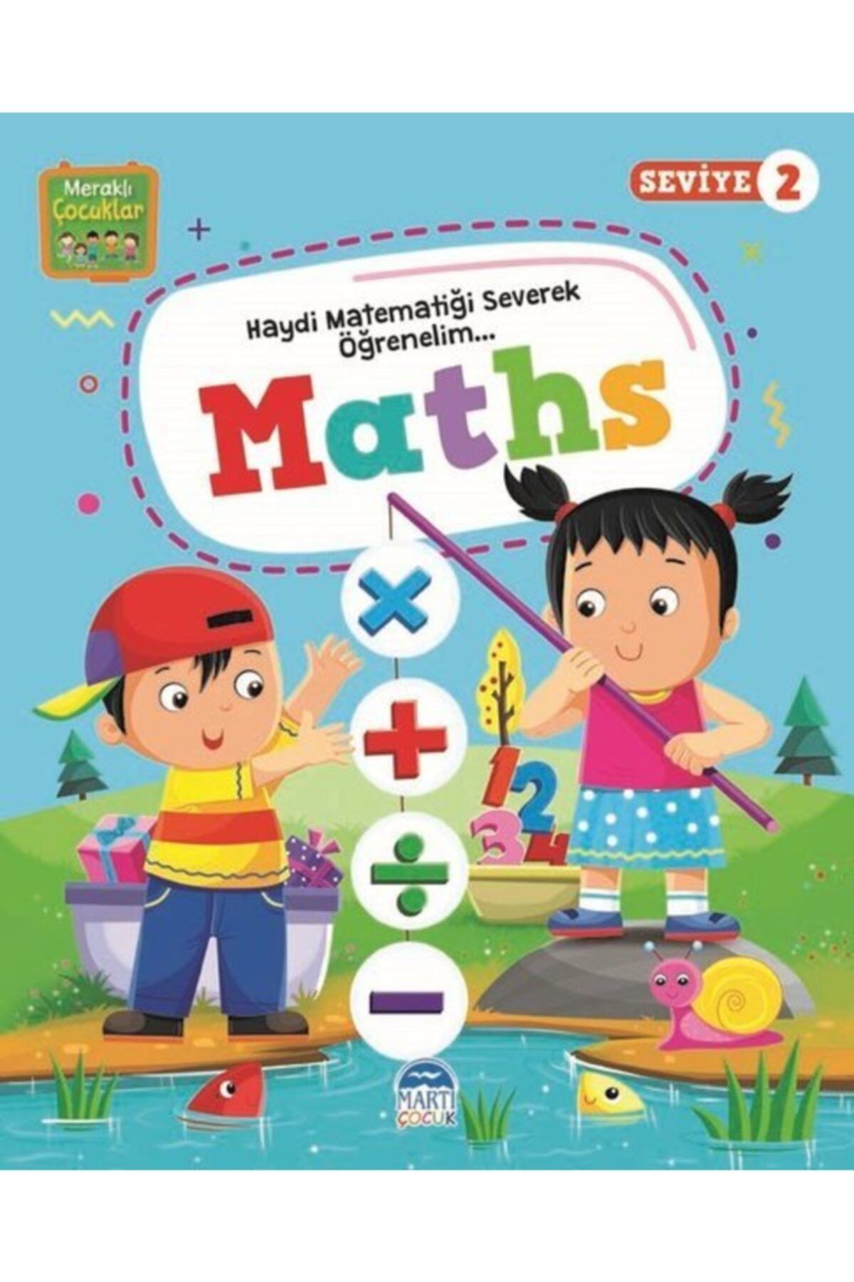 Martı Yayınları Meraklı Çocuklar - Maths Seviye 2