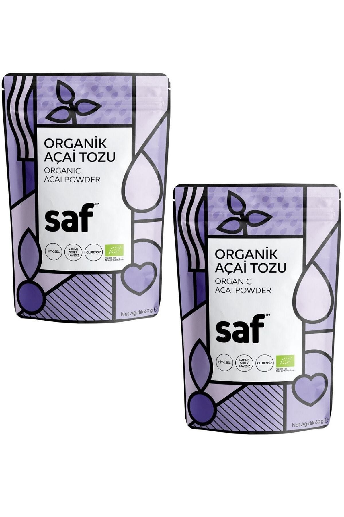 Saf Nutrition Organik Acai Tozu 2'li Paket