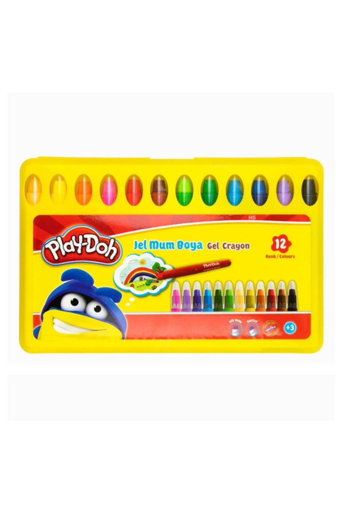 Play Doh Crayon Jel Mum Boya 12 Renk