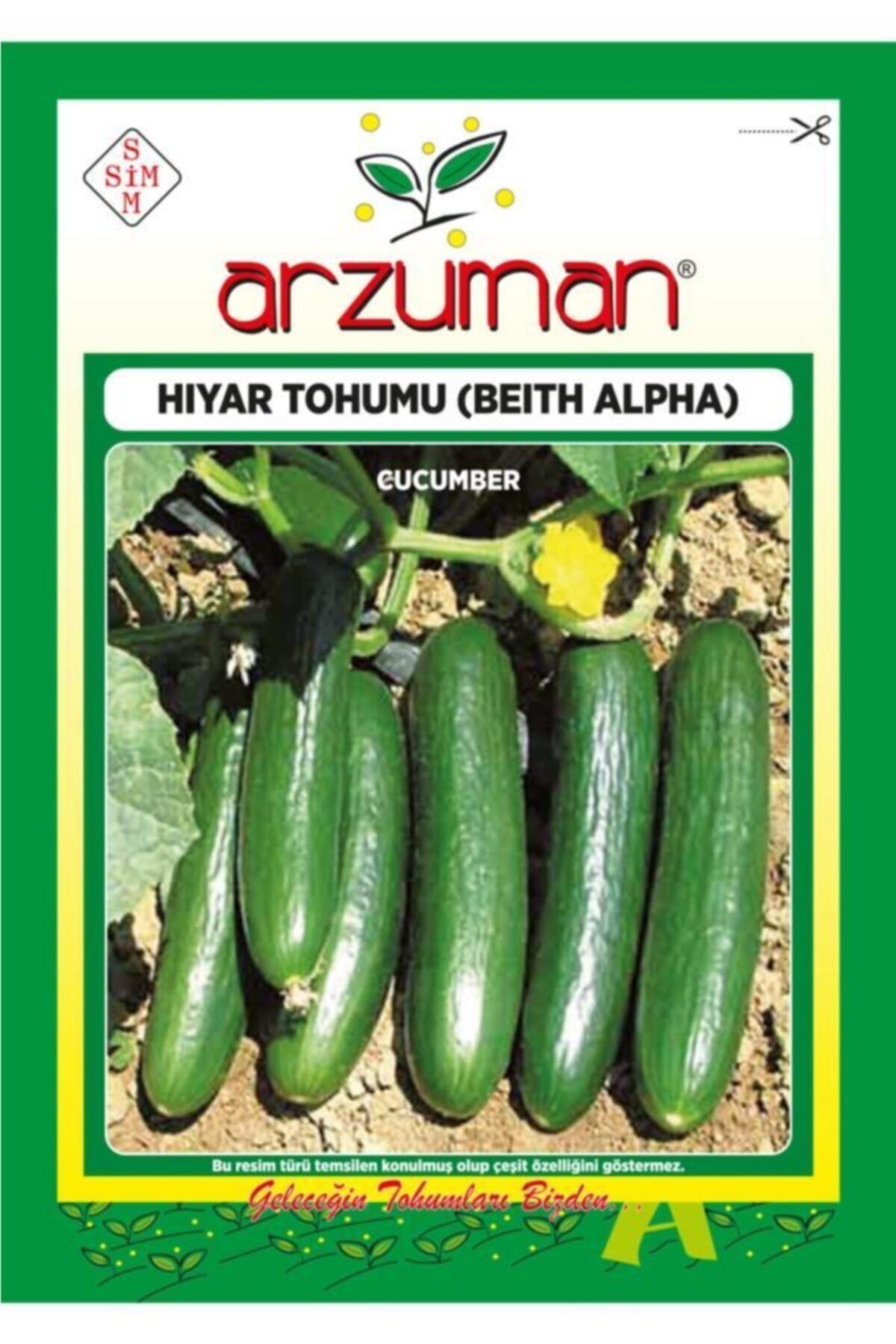 Arzuman 300 Adet Beith Alpha Salatalık Tohumu