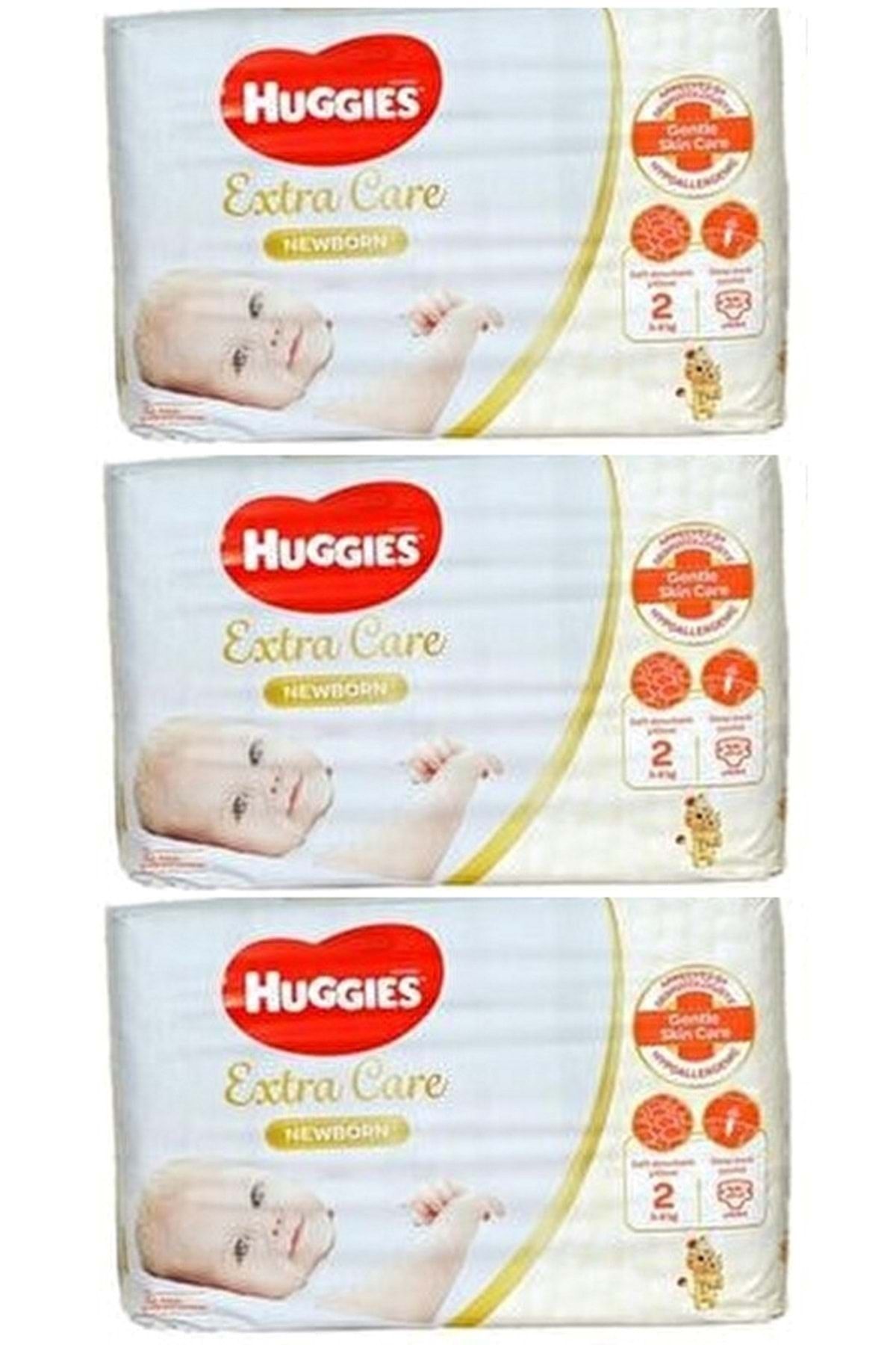 Huggies Huggıes Bebek Bezi Extra Care Beden:2 (3-6KG) Yenidoğan 105 Adet