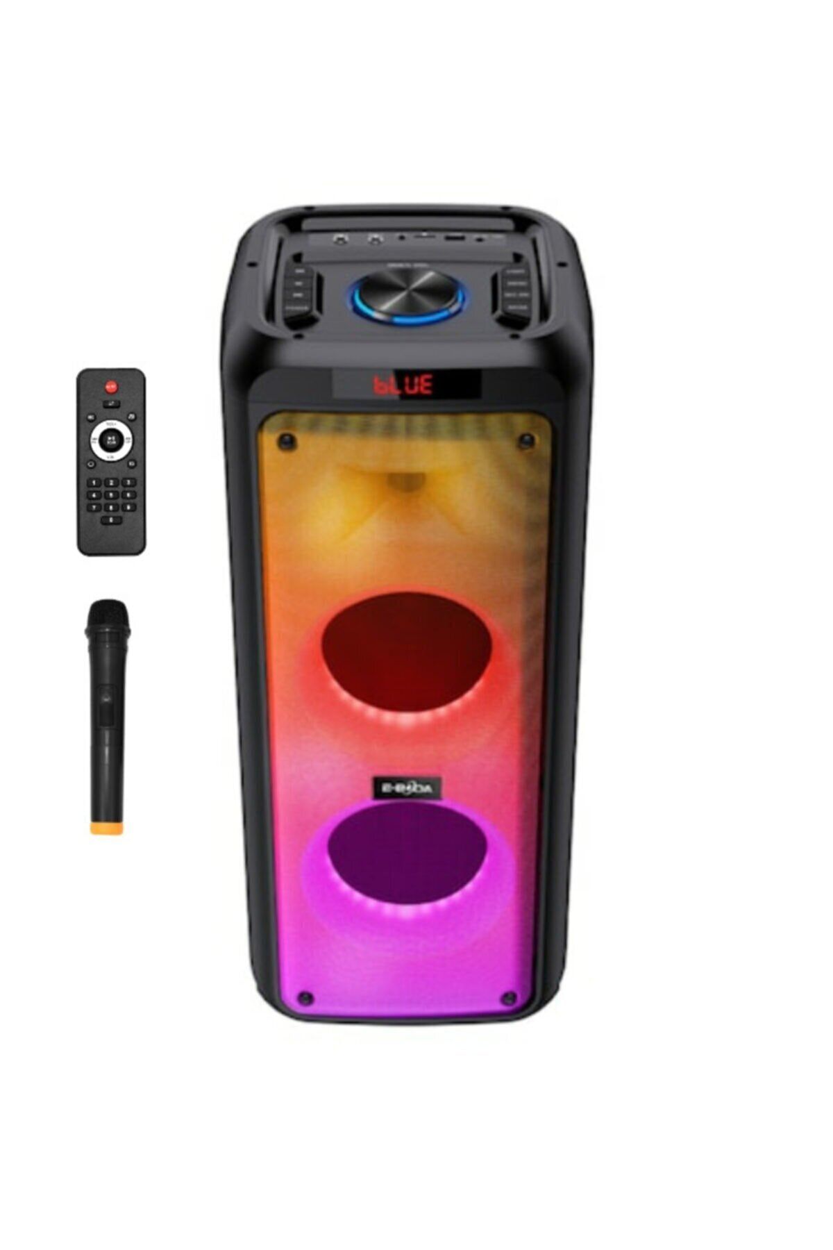 ACL Mikrofonlu Karaoke Hoparlör Taşınabilir Bluetooth Speaker Partybox Büyük Boy Ses Sistemi