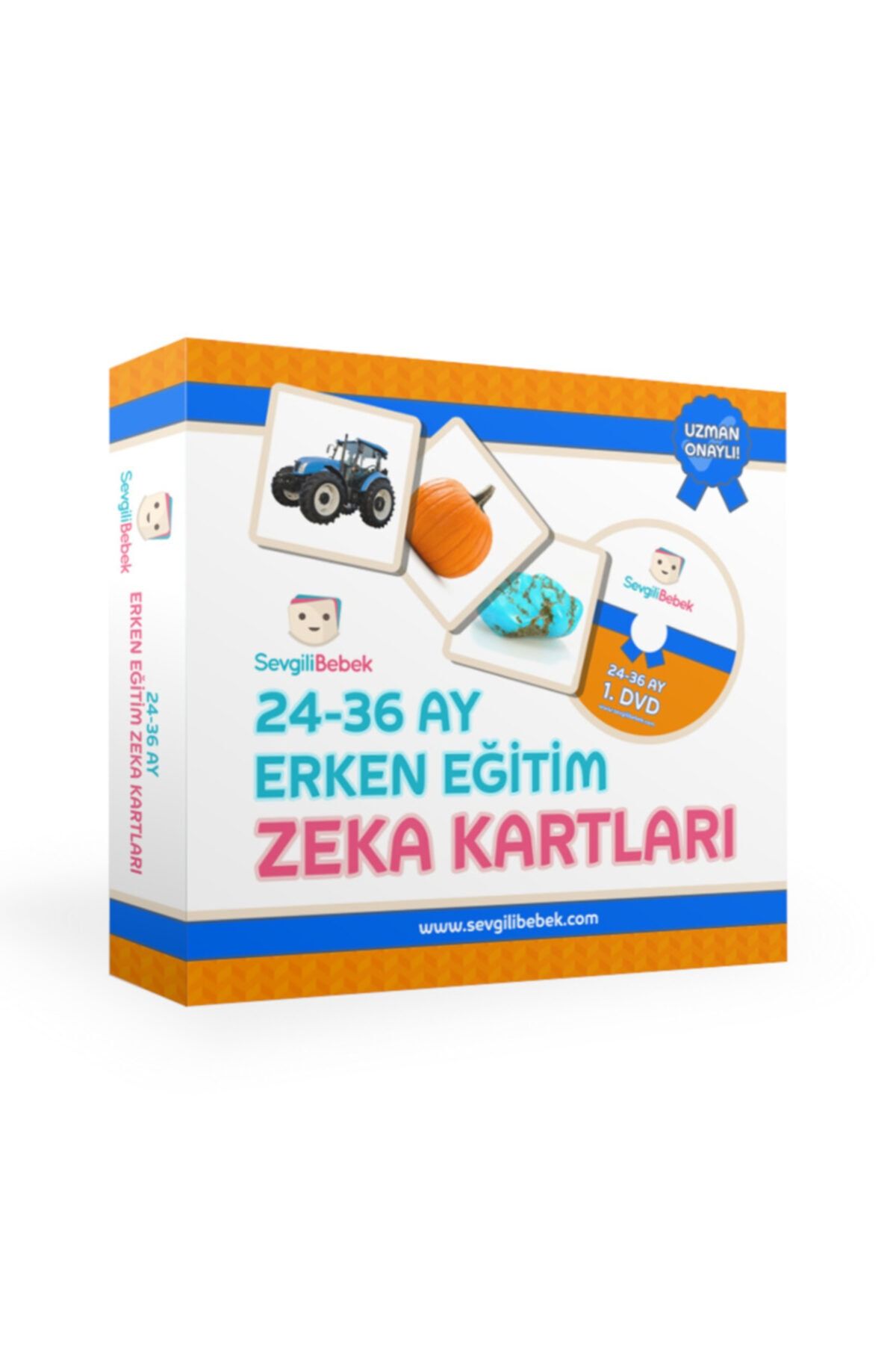 SevgiliBebek 24-36 Ay Zeka Kartları Seti (Türkçe-İngilizce)