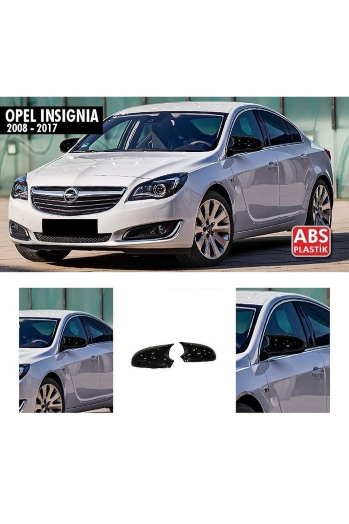DLİNE Opel Insignia Batman Yarasa Ayna Kapağı 2008 2017, Insignia A Yarasa Ayna Kapak Piano Black