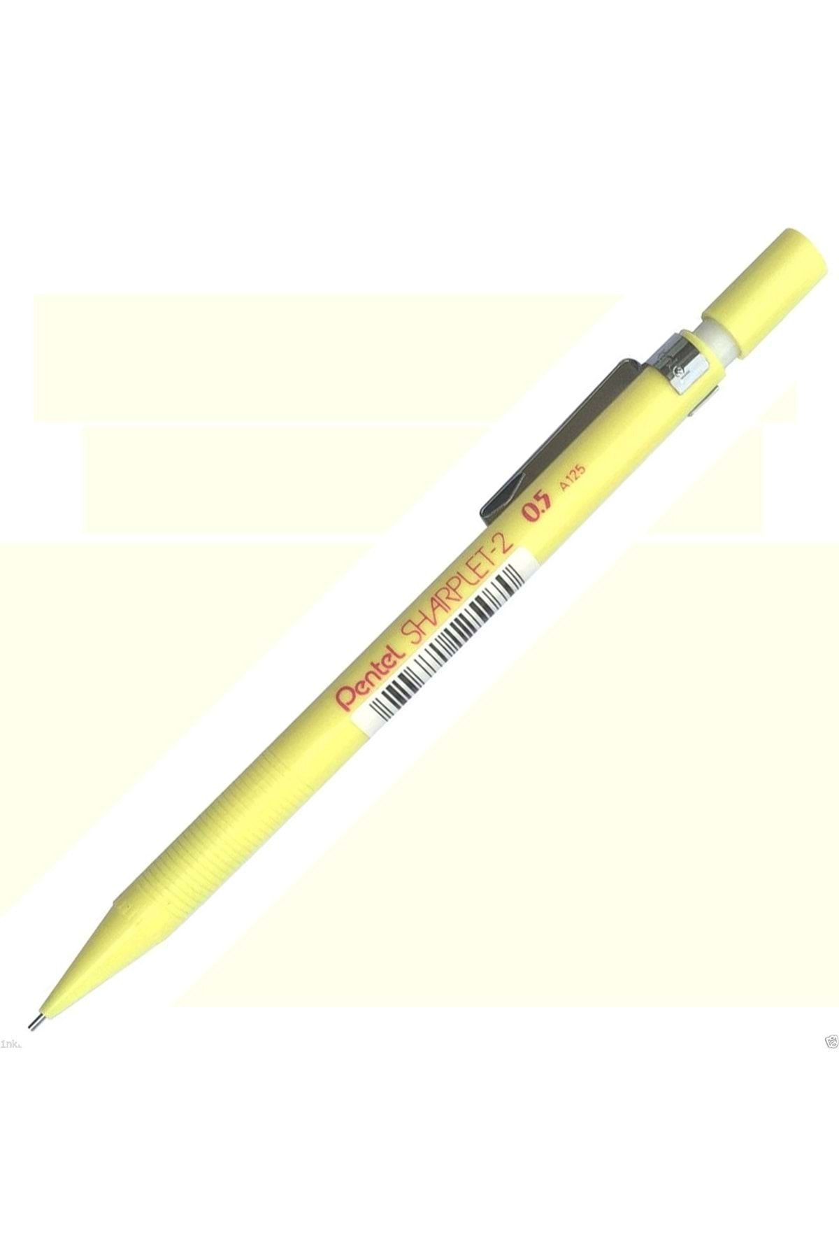 Pentel A125-G Plastik Sarı Gövdeli 0.5 mm Versatil Sharplet.