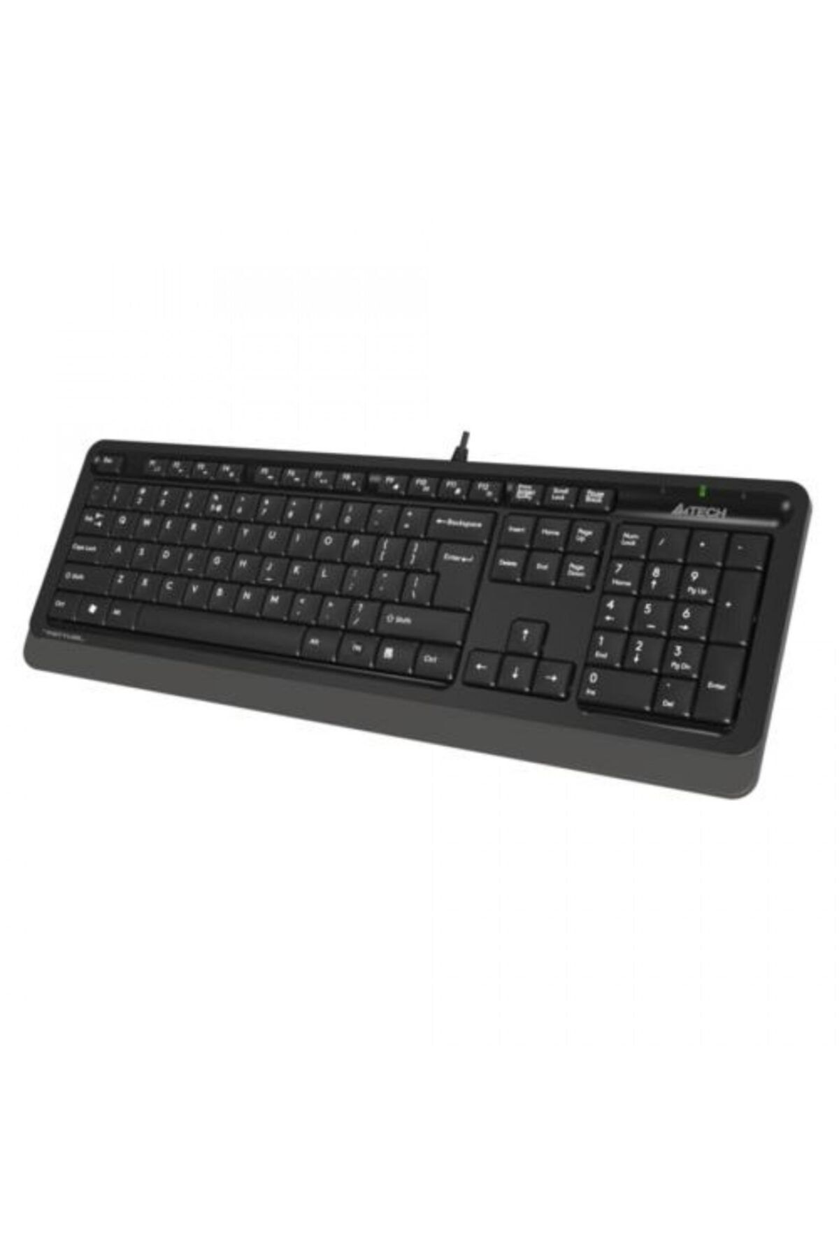 A4 Tech Q Tr Usb Fsytyler Multimedya Kablolu Klavye Gri Fk10