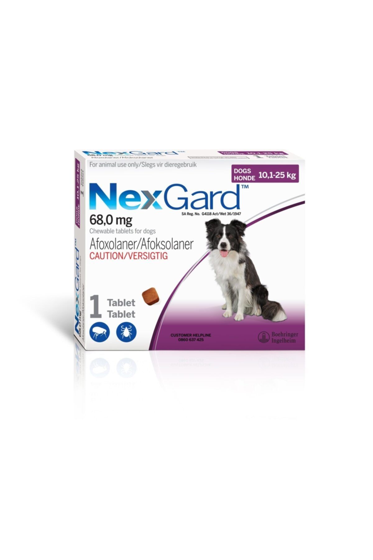 NEXGARD 10 - 25 Kg
