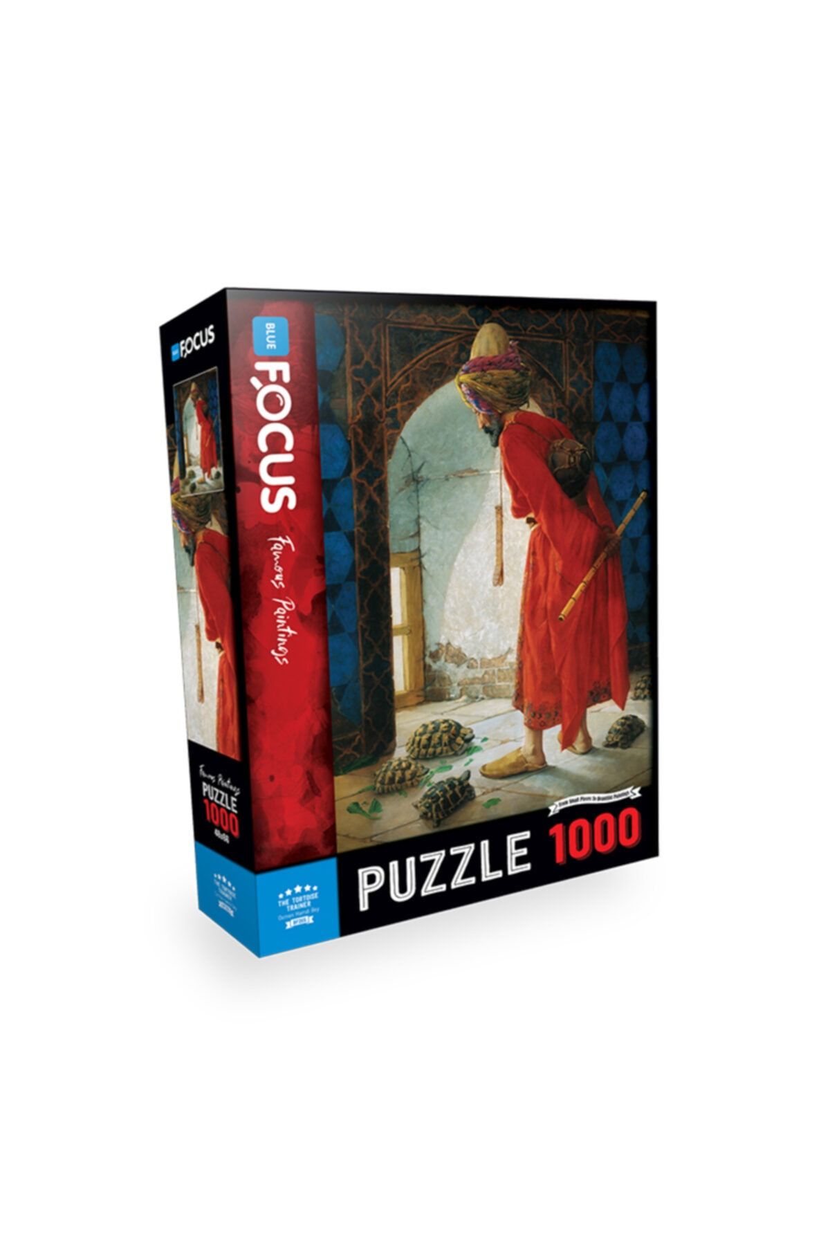 Blue Focus 1000 Parça Puzzle - Kaplumbağa Terbiyecisi - Puzzle Famous Paintings - Bf265