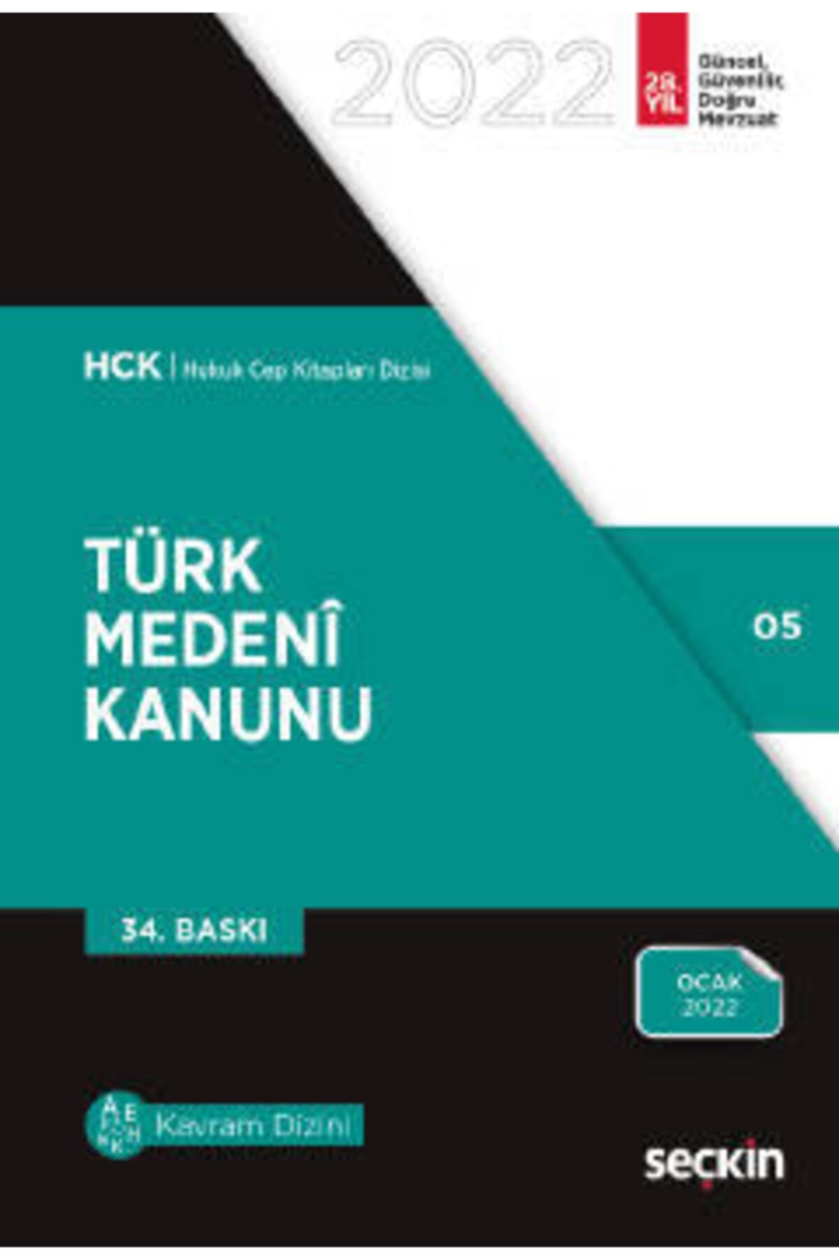 Seçkin Yayıncılık Türk Medeni Kanunu 2022