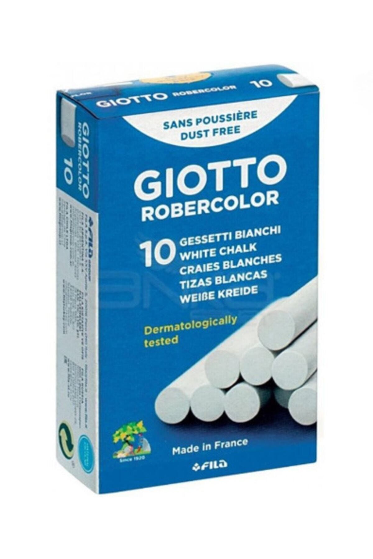 Giotto Robercolor Tebeşir 10'lu Beyaz 538700