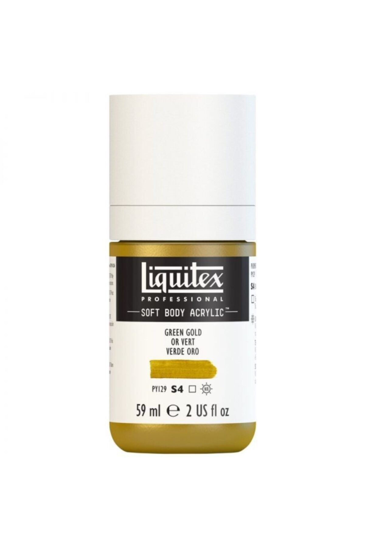 Liquitex : Professional Soft Body : Akrilik Boya : 59 Ml : Green Gold 325 S4
