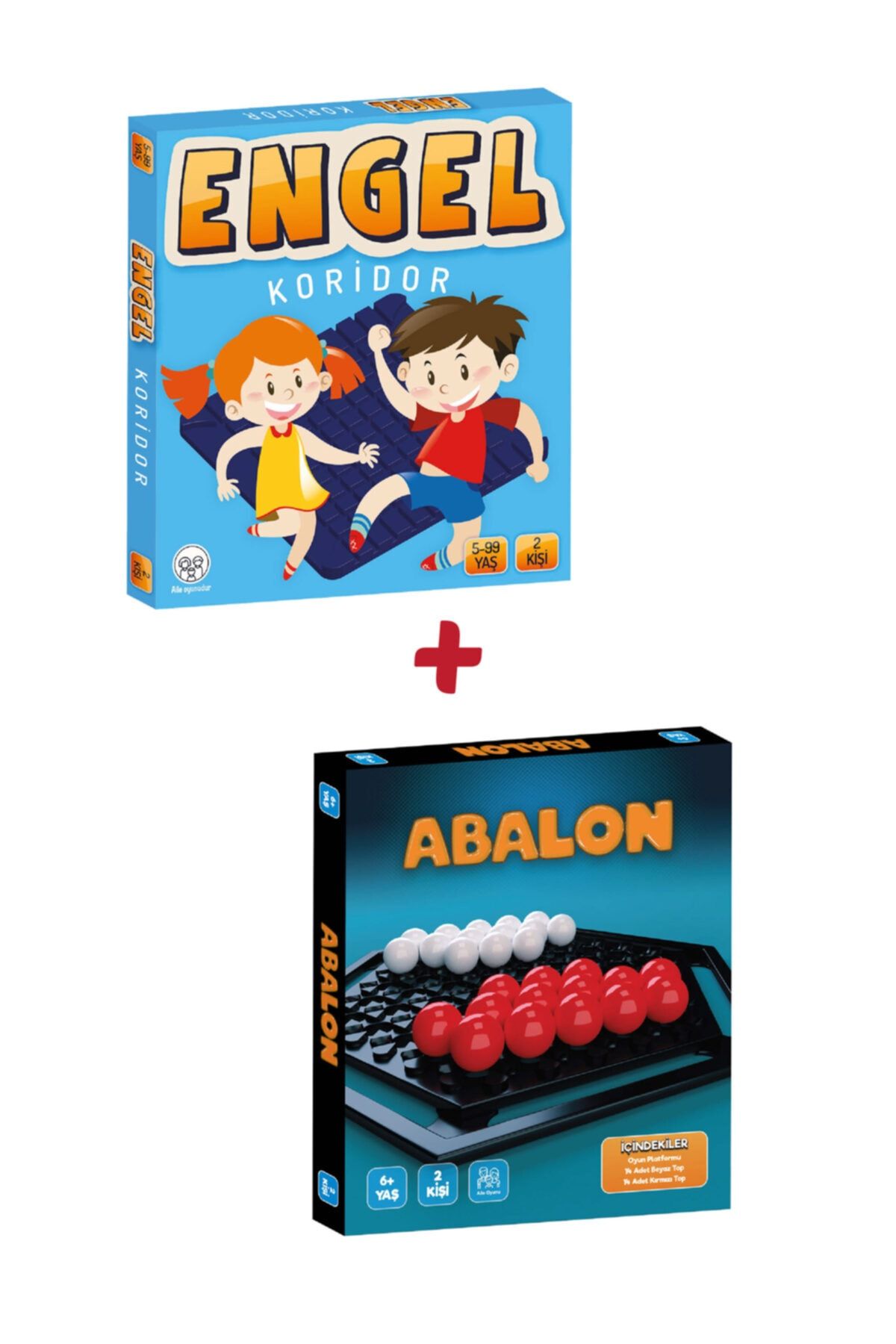 Tes Yayıncılık Engel Koridor / Abalon 2'li Set