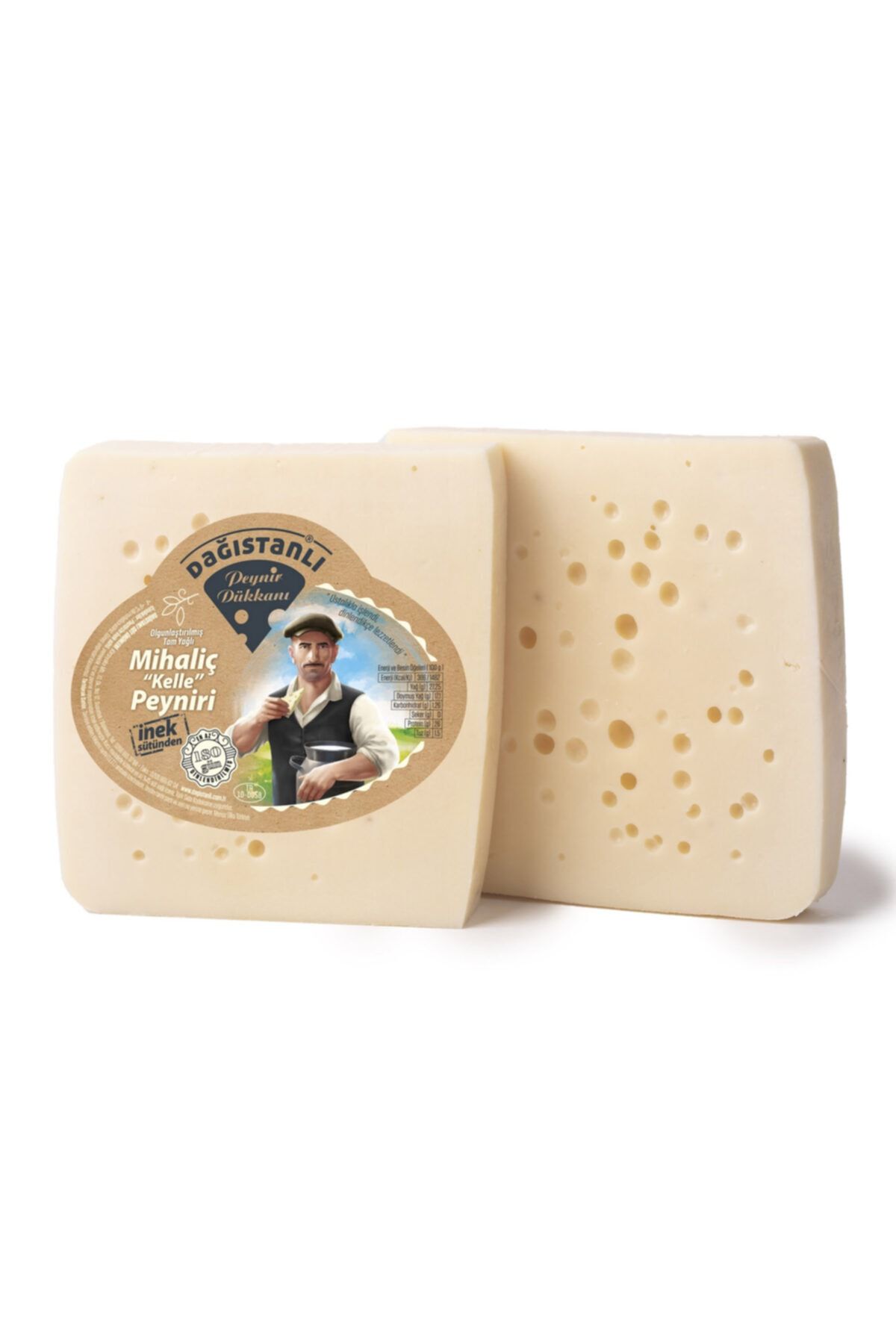 Dağıstanlı Tam Yağlı Mihaliç Peyniri Normal Tuzlu 1000 Gr