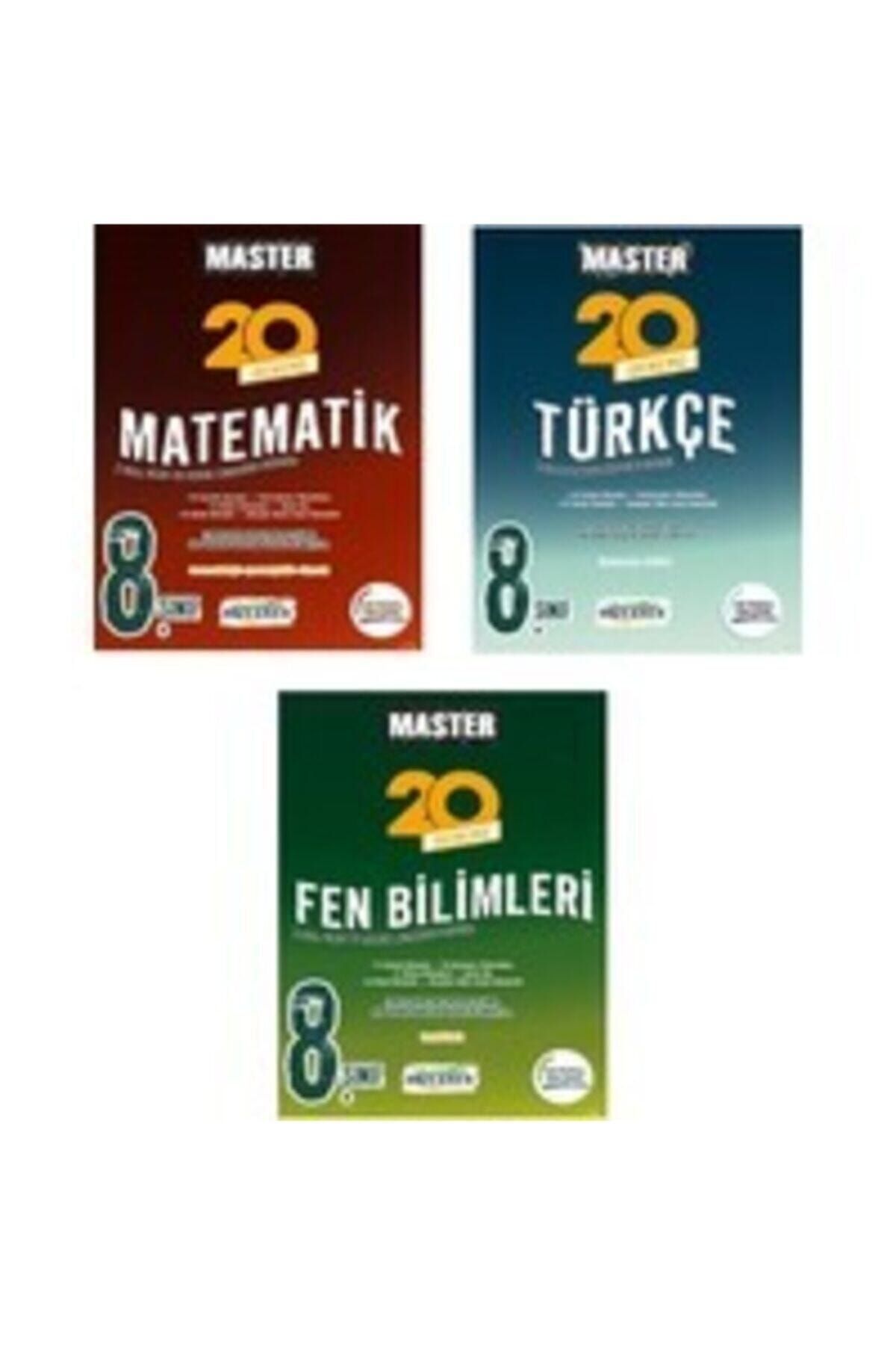 Okyanus Yayınları Okyanus Master 8. Sınıf Branş Denemeleri Seti (türkçe - Matematik - Fen Bilimleri)