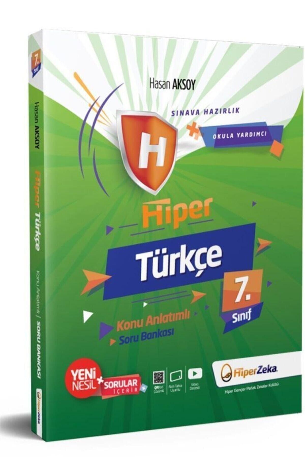 Hiper 7. Sınıf Türkçe Konu Anlatımlı Soru Bankası 2022 Zeka Yayınları