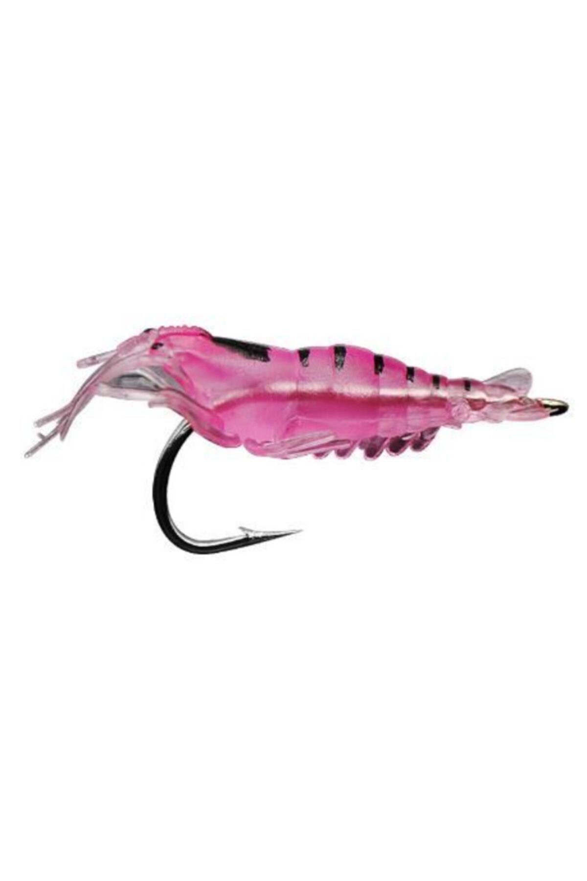 BALIKAVCISI Pembe Renk Karides 4cm 1.3gr Yapay Silikon Yem