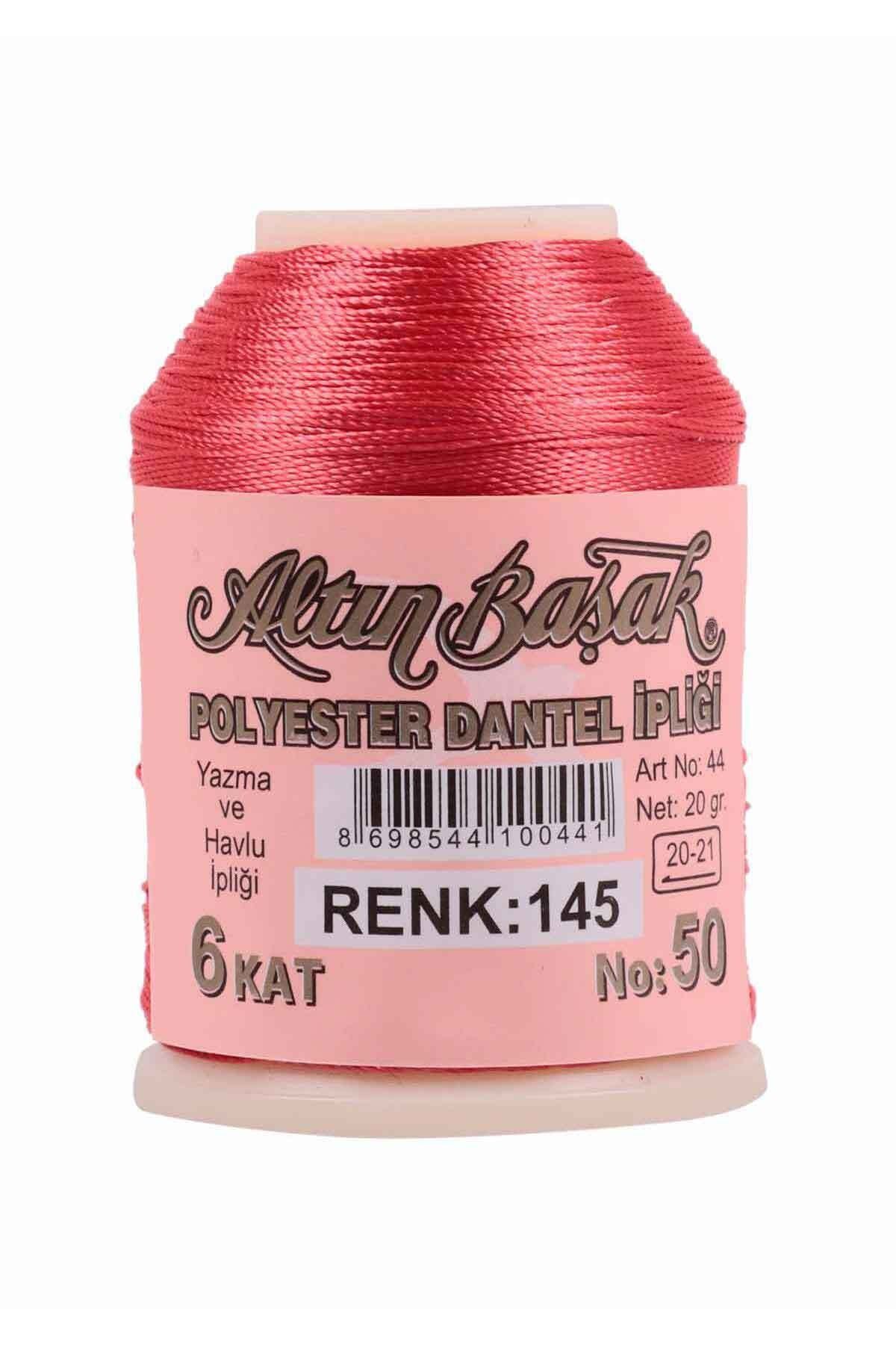 Altınbaşak Dantel Ipliği 20 Gr No50 Polyester 6 Kat