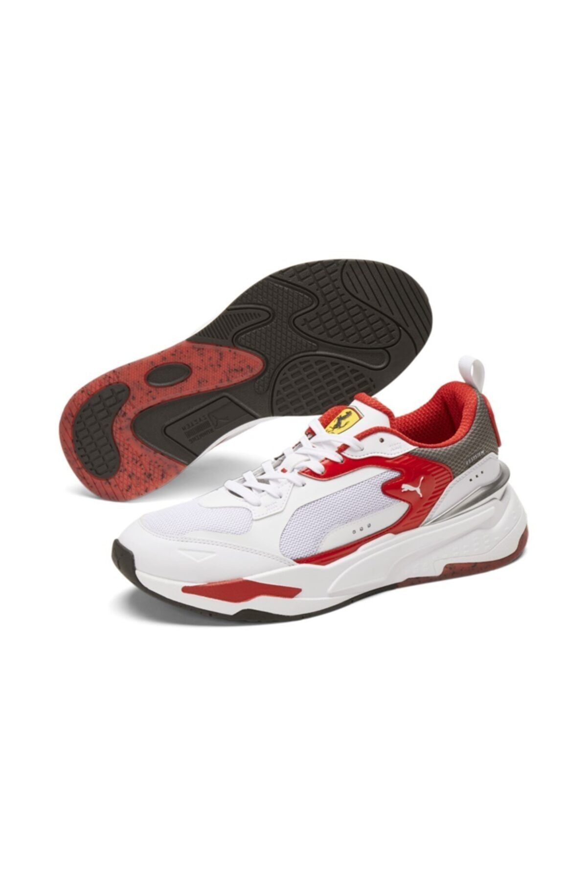 Puma Ferrari Rs-fast Erkek Beyaz Günlük Spor Ayakkabı