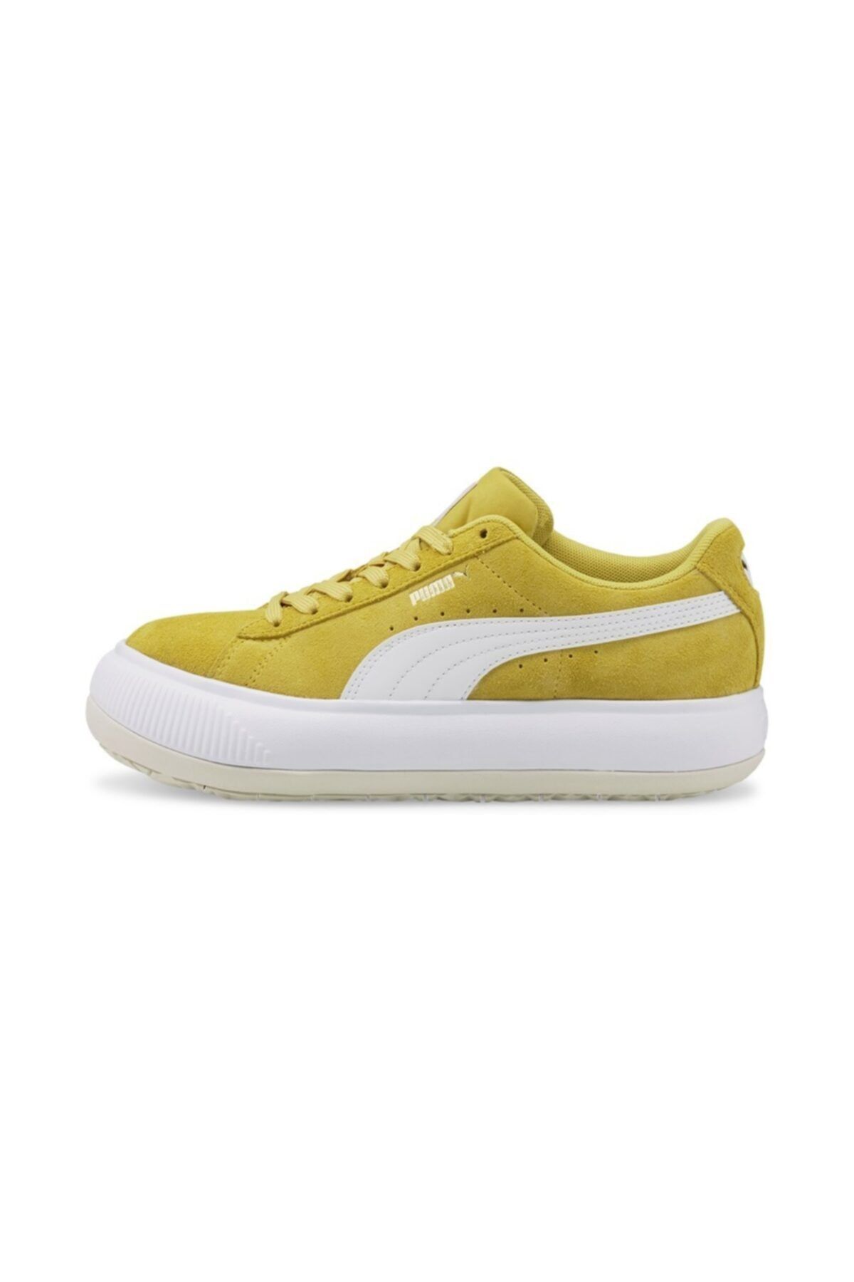 Puma Suede Mayu Kadın Sarı Günlük Spor Ayakkabı - 380686-11