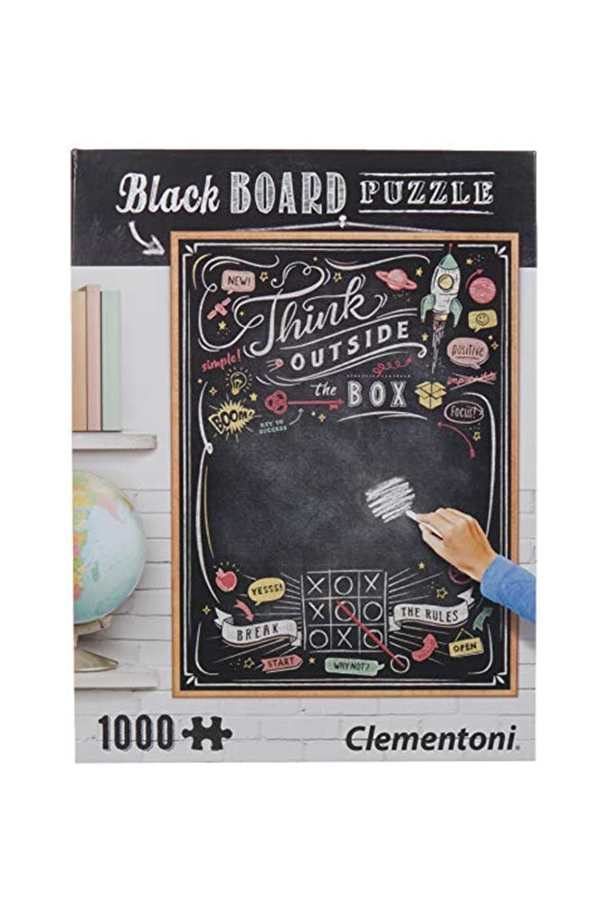 Clementoni Marka: Clementoni - 39468 - Blackboard Yetişkin Puzzle - Think Outside The Box - 1000 Parça Kategor