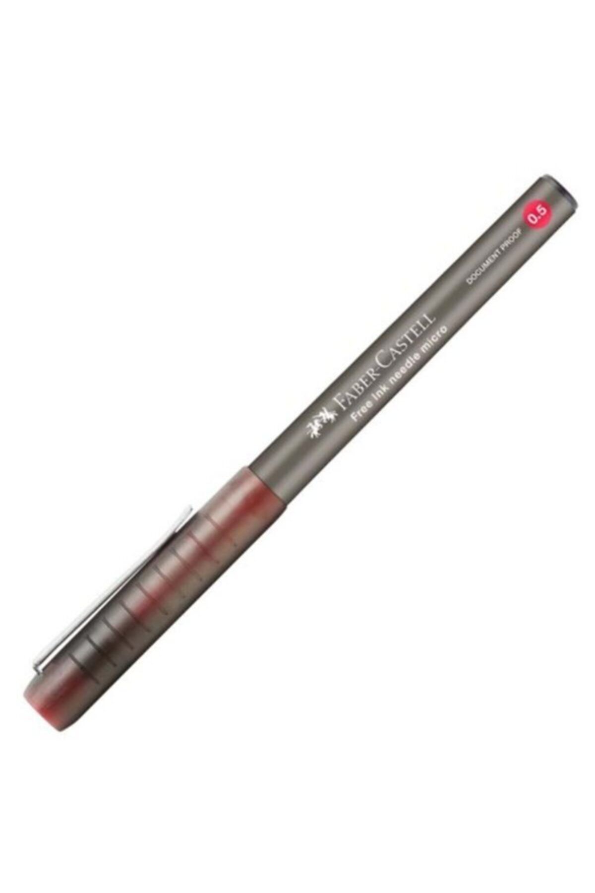 Faber Castell Roller Free Ink Needle 0.5 mm Kırmızı