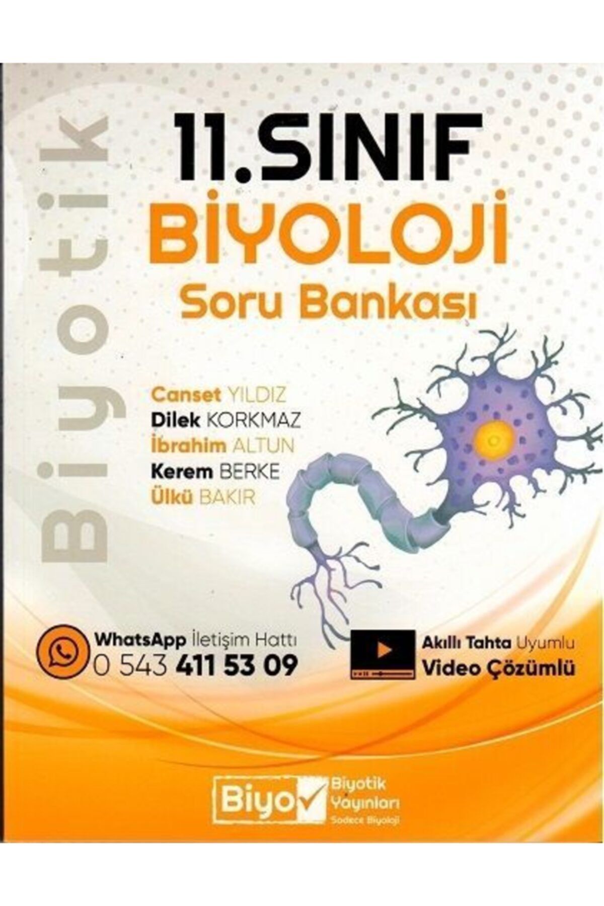 Biyotik Yayınları Biyotik Yayınları 11. Sınıf Biyoloji Soru Bankası