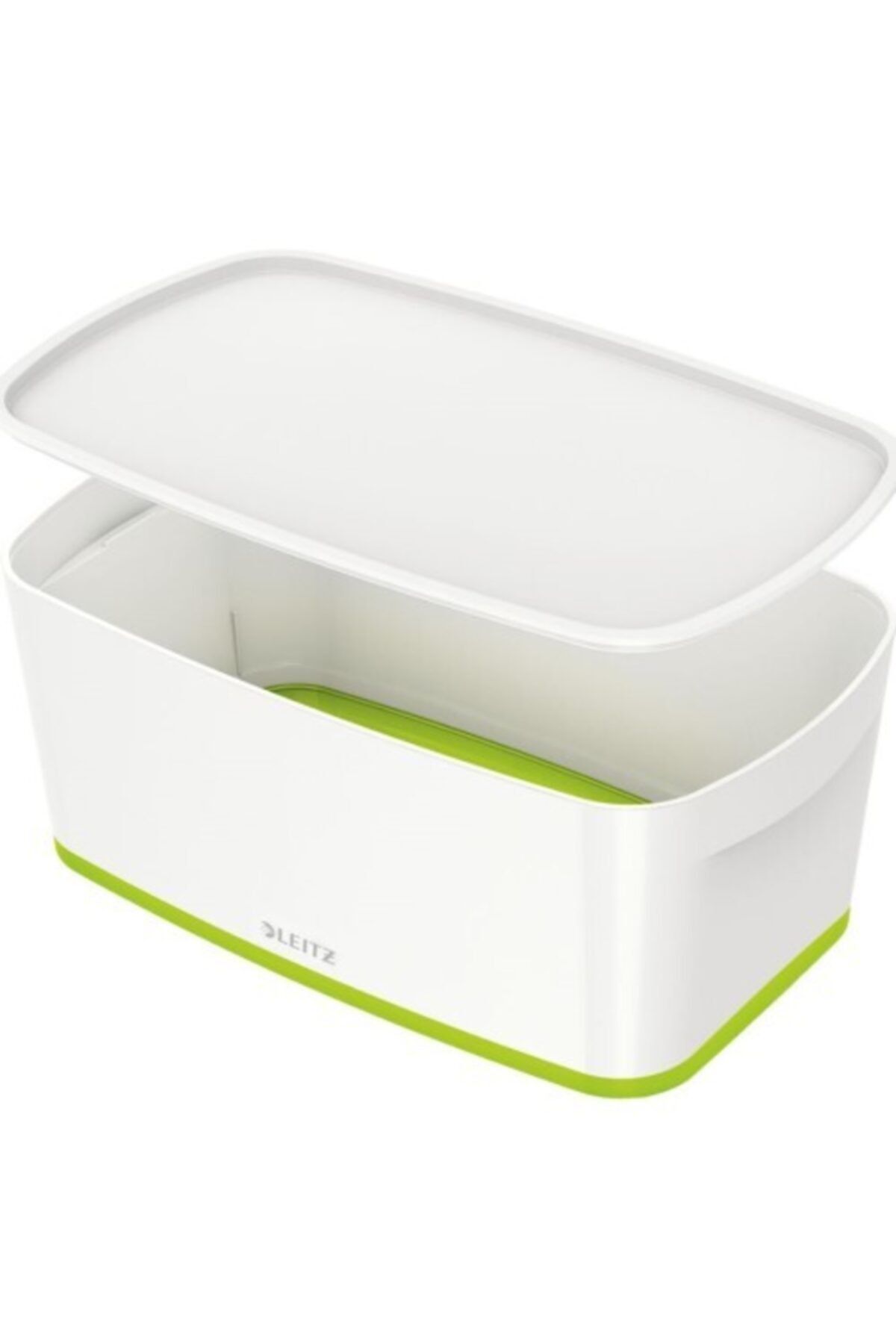 Leitz Mybox® Kapaklı, Küçük Saklama Kutusu Beyaz Yeşil