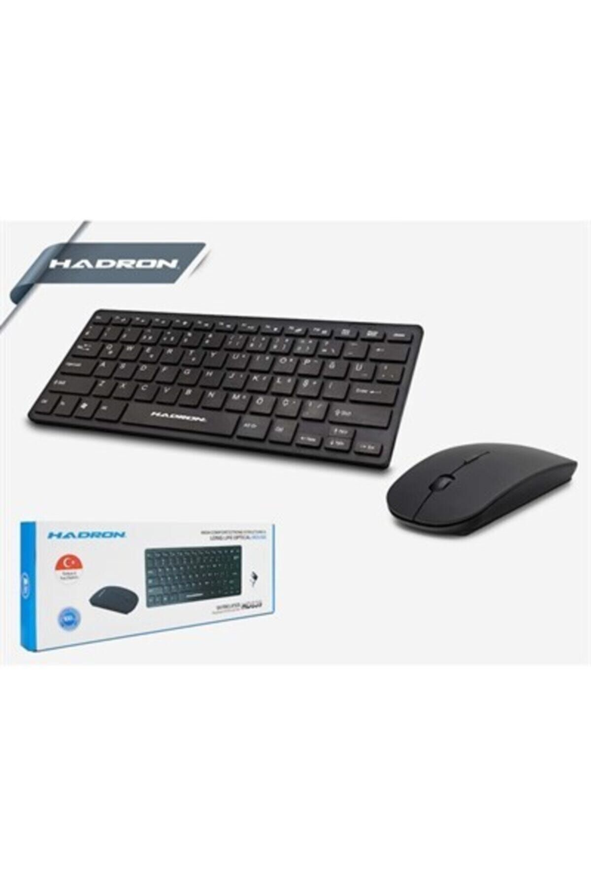 HADRON Kablosuz Q Klavye Mouse Set Hd-839(siyah Klavye)