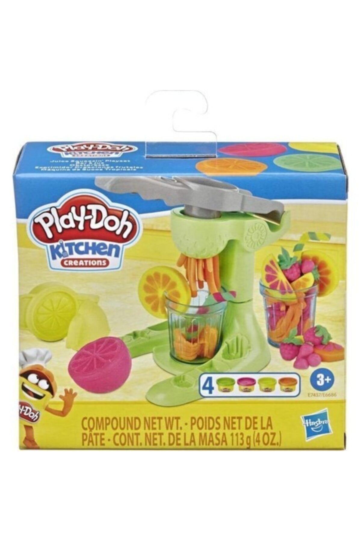 Play Doh Şefin Mutfağı Meyve Suyu Kokteyli Oyun Hamur