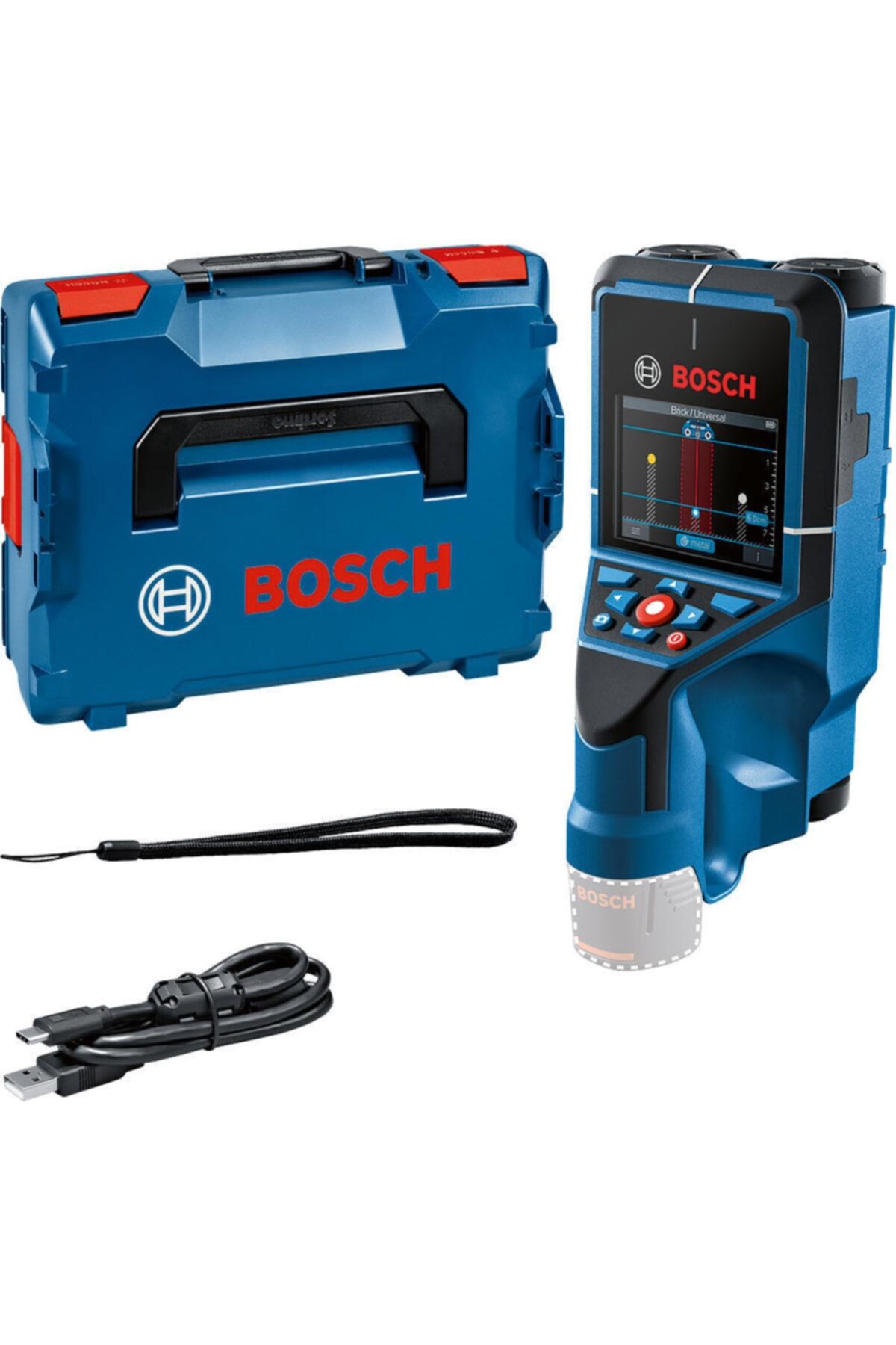 Bosch D-Tect 200 C Professional Duvar Tarama Cihazı (Akü ve Şarj Cihazı Dahil Değil) - 0601081608