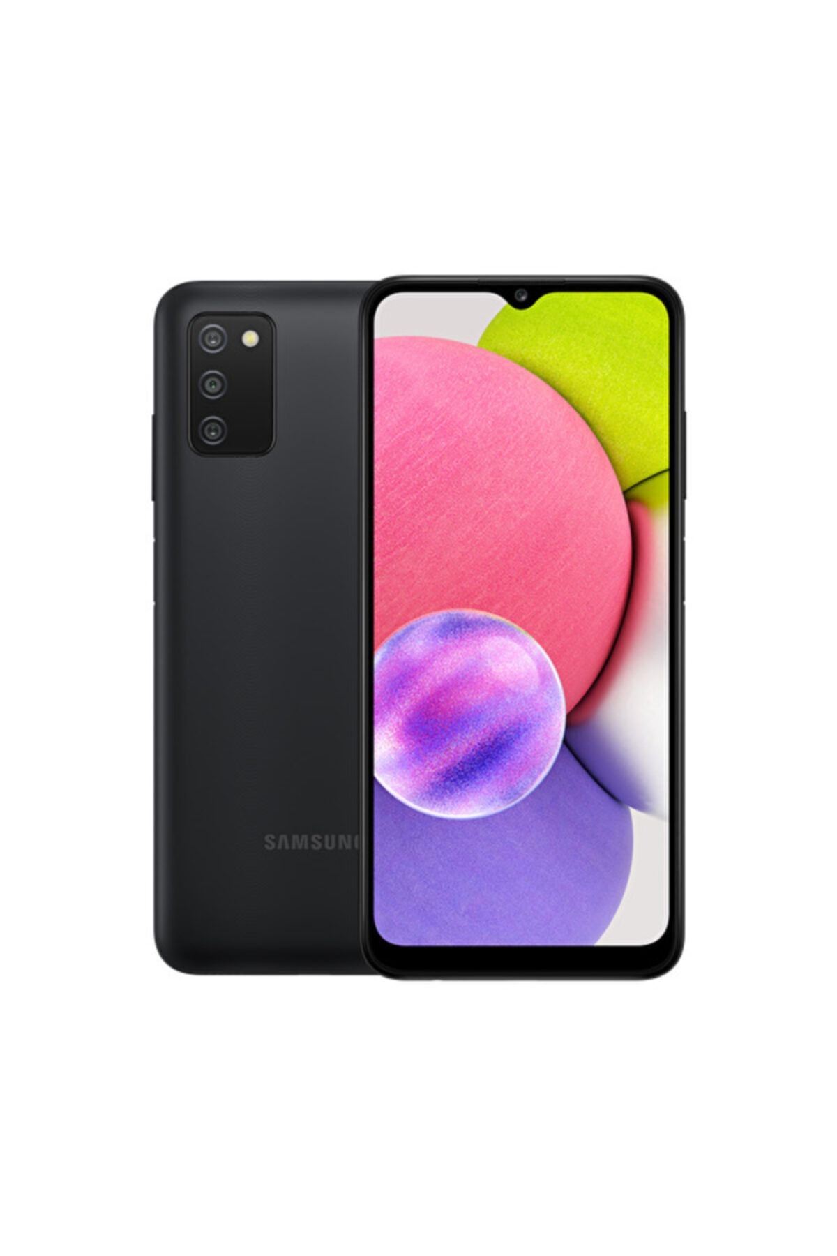 Samsung Galaxy A03S 64 GB Siyah Cep Telefonu (Samsung Türkiye Garantili)