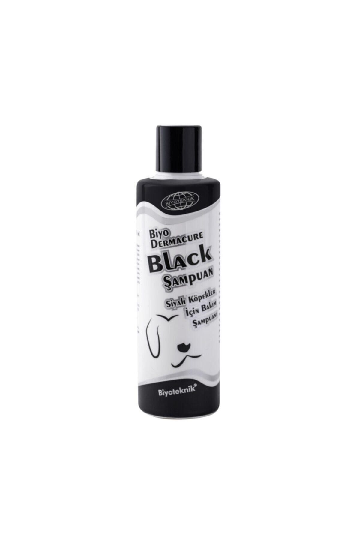 Biyoteknik Biyo-dermacure Black Siyah Köpekler Için Bakım Şampuanı 250 ml