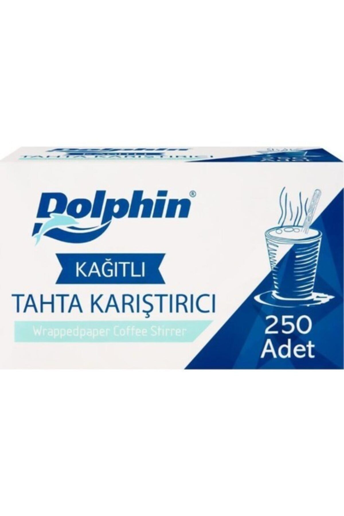 Dolphin Kağıtlı Tahta Karıştırıcı 250li