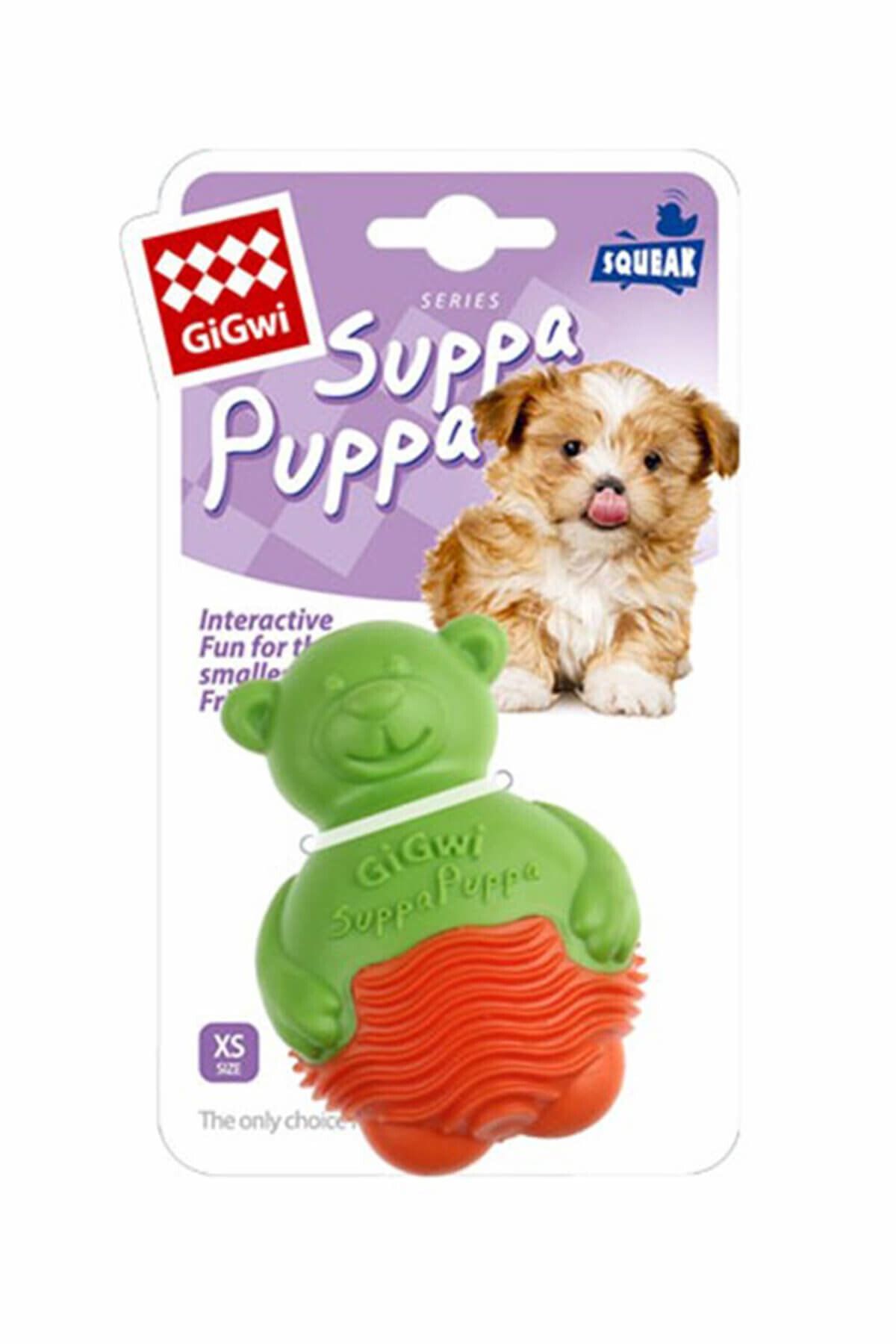 Gigwi Suppa Puppa Ayı Pembe Mor Yavru Köpek Oyuncağı