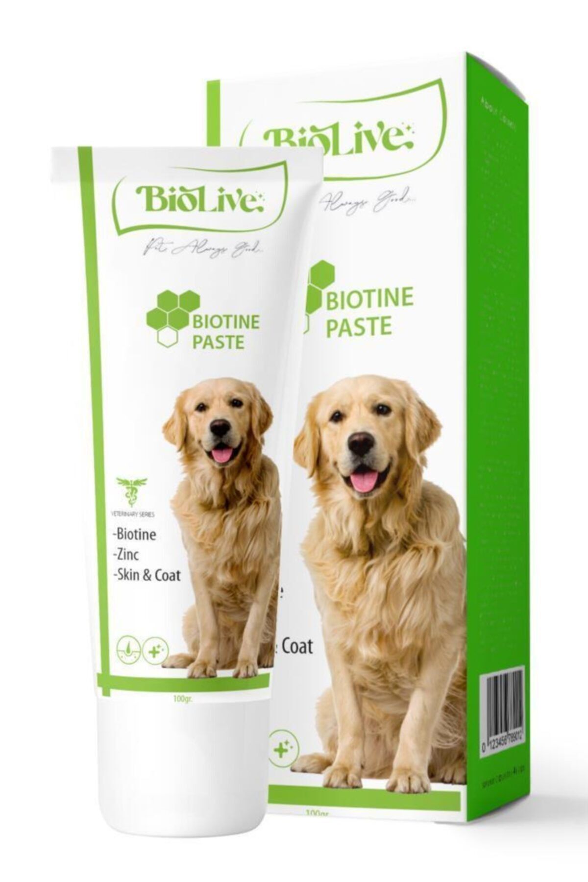Biolive Köpekler Için Biotin Deri Ve Tüy Sağlığı Paste 100gr