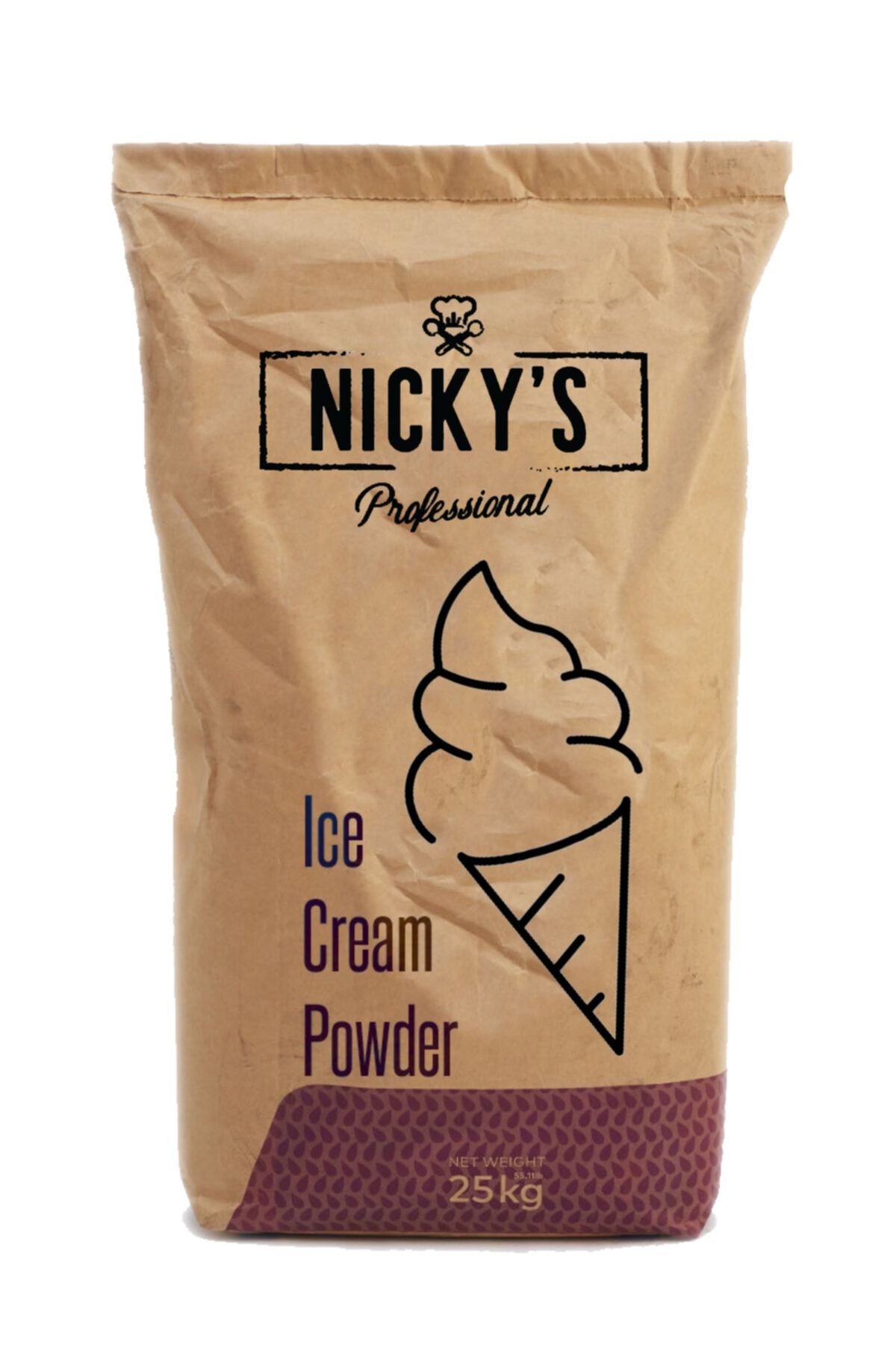 Nickys Professional Nicky's Profsseional Süt Bazlı Vaniyalı Dondurma Tozu 25 Kg
