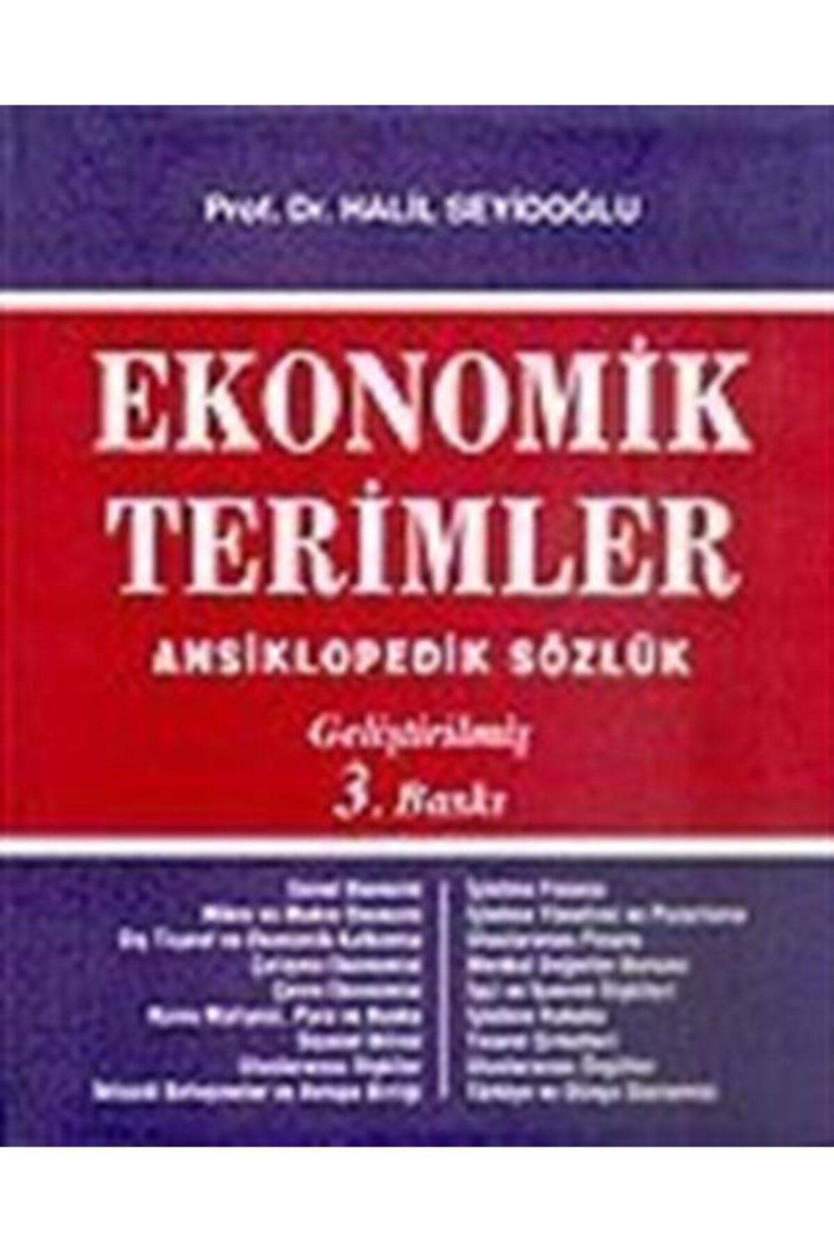 Güzem Can Yayınları Ekonomik Terimler Ansiklopedik Sözlük