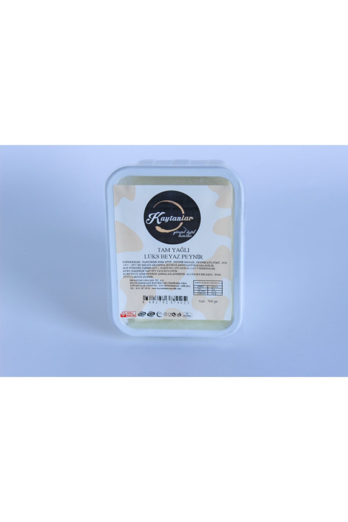 KAYTANLAR Beyaz Peynir Tam Yağlı Lüx 700 Gr.