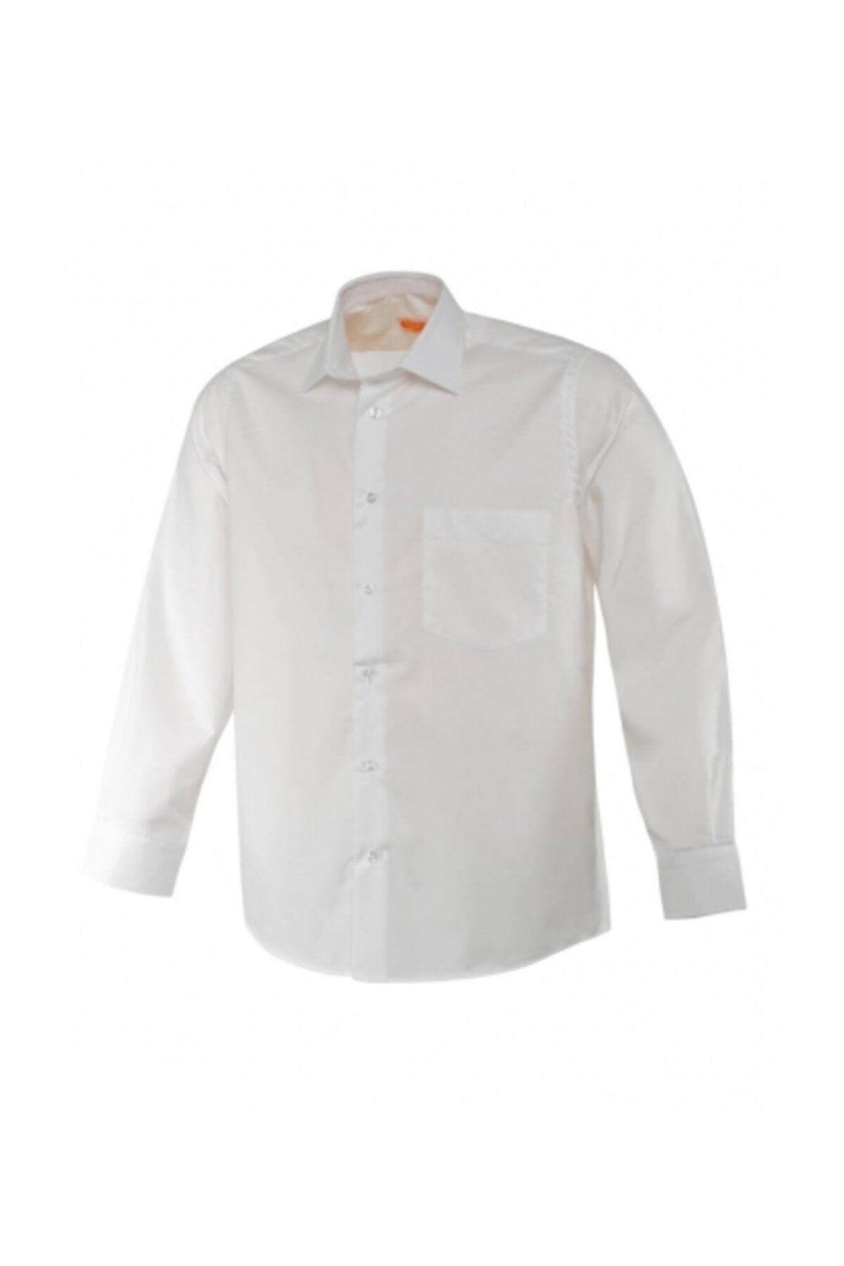 İŞMONT Erkek Beyaz Oxford Klasik Uzun Kollu Gömlek