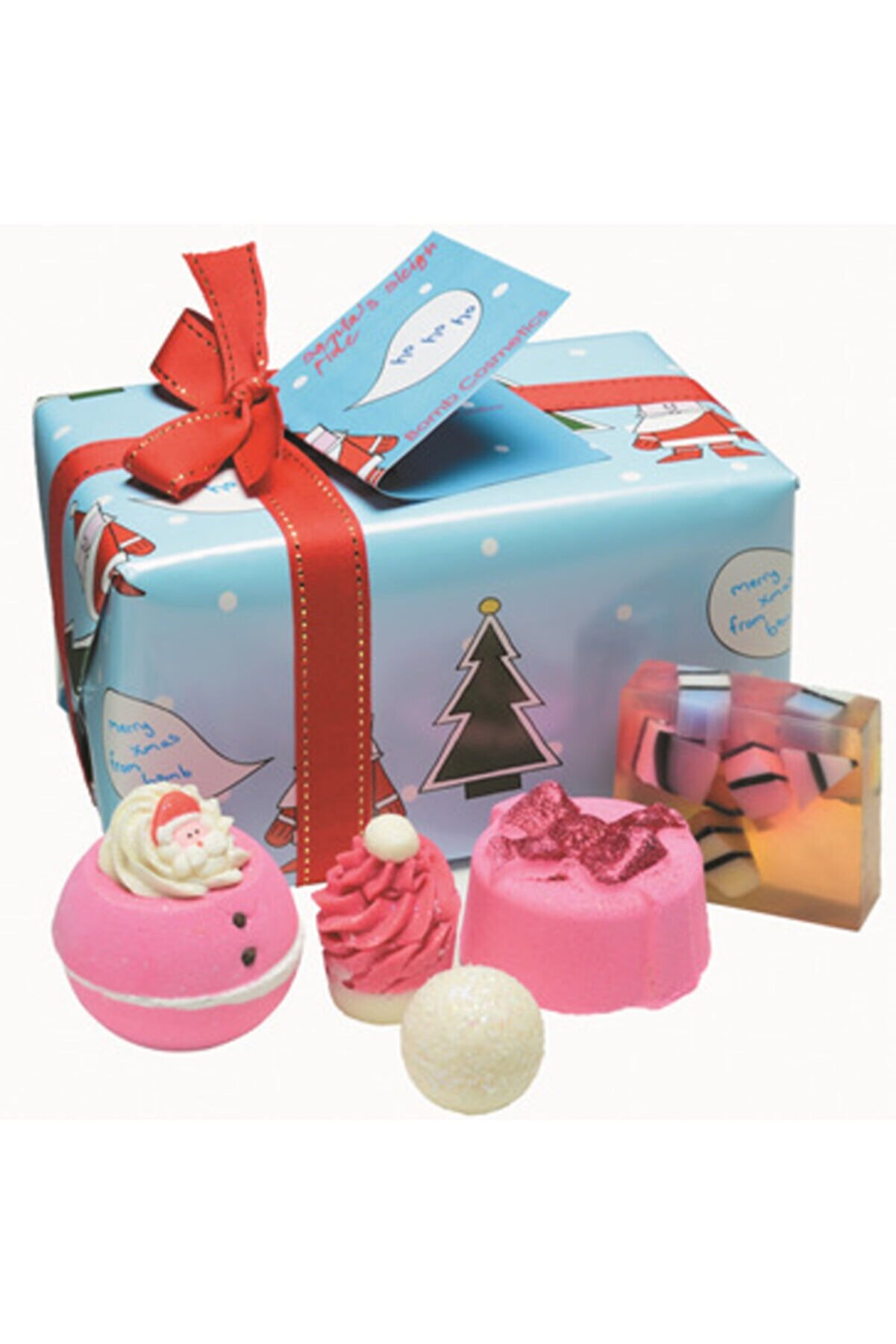 Bomb Cosmetics Santa's Sleigh Ride Hediye Paketi