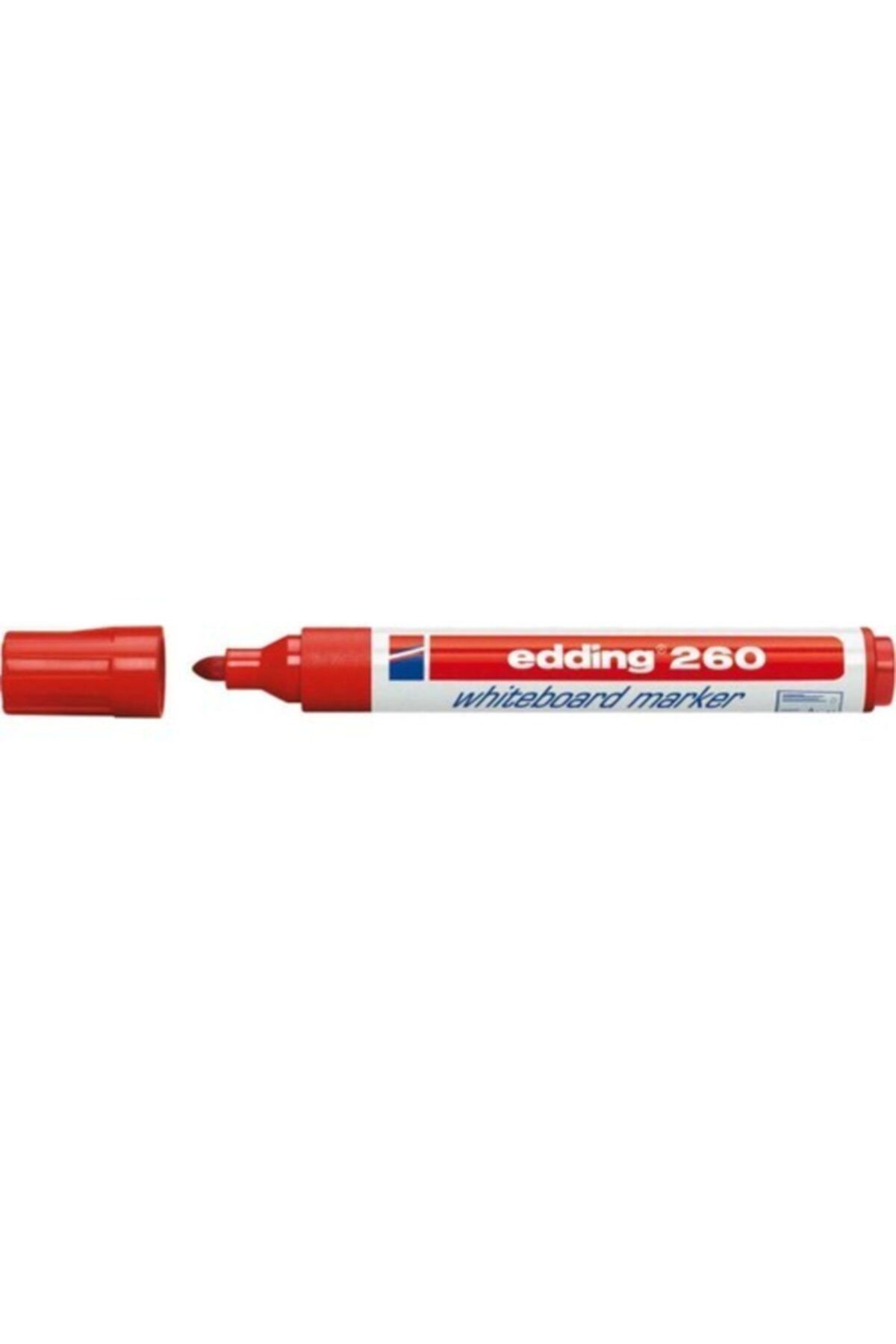 Edding Kırmızı 260 Beyaz Tahta Kalemi