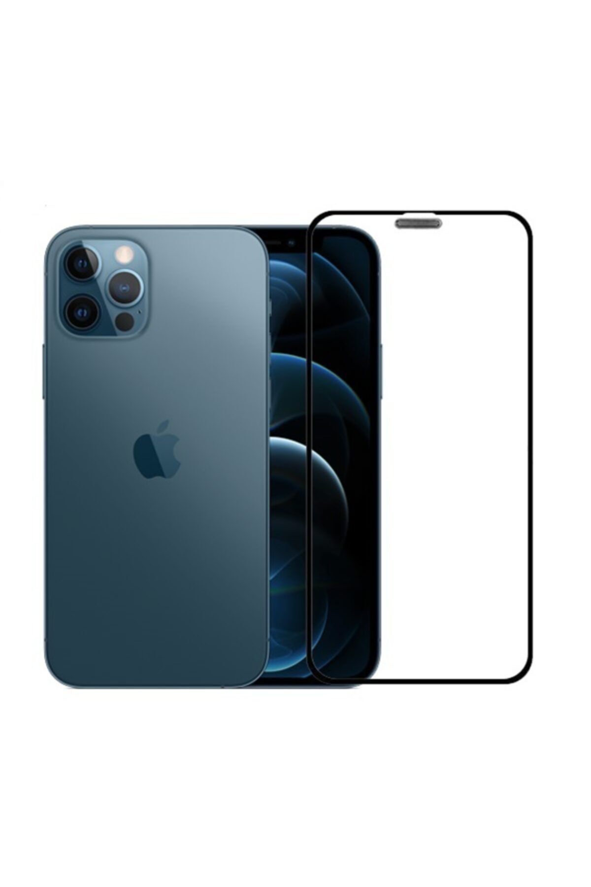 Go Aksesuar Apple Iphone 12 6,1 Tam Kaplayan Esnek Nano Ekran Koruyucu Cam